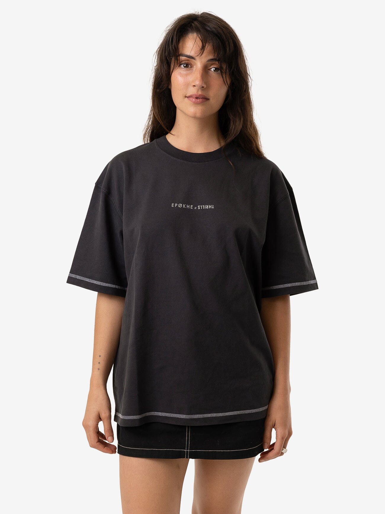 Thrills x Epokhe Scorpion Oversized Fit Tee - Black