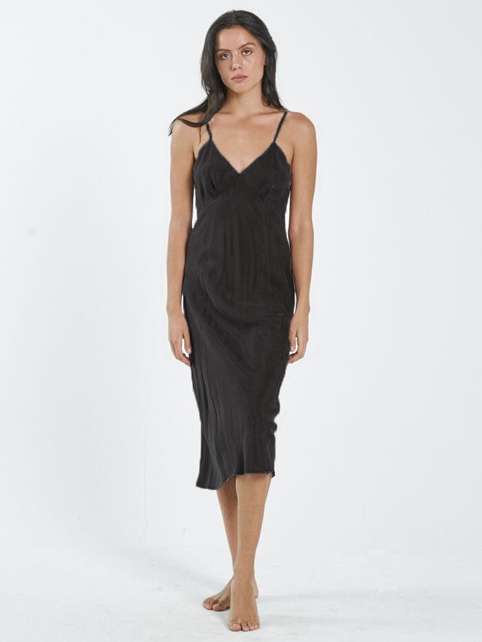 Chelsea Slip Dress - Black