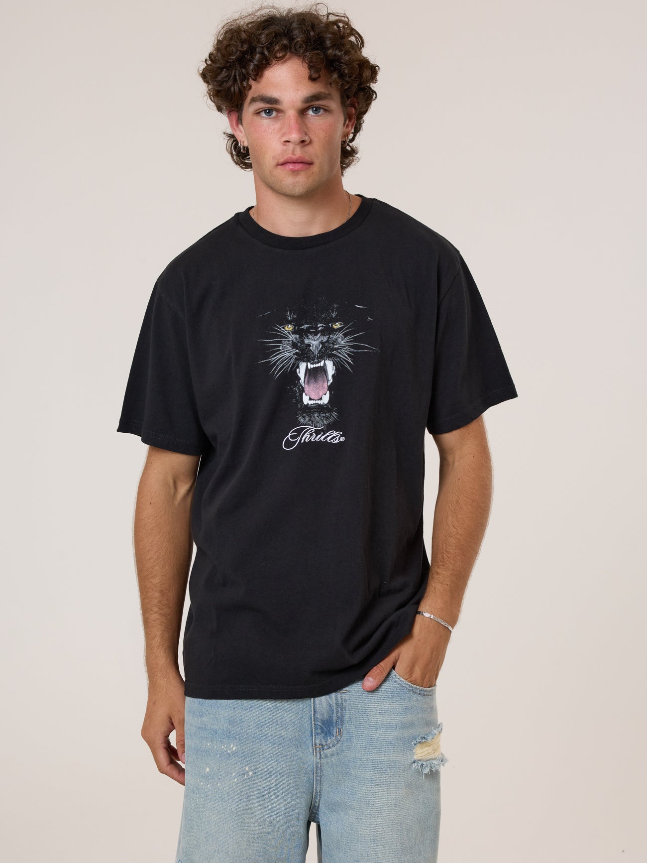 Deadly Pursuit Merch Fit Tee - Washed Black