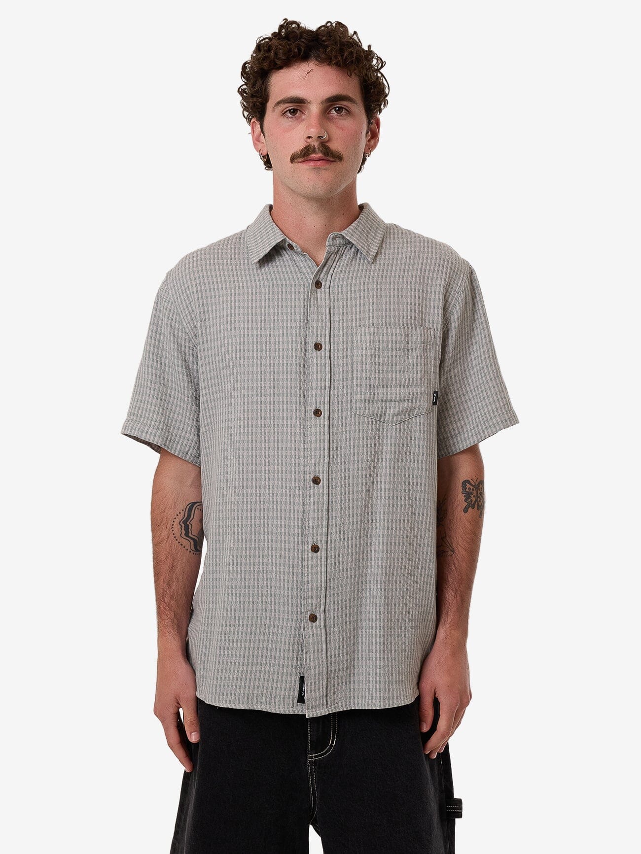 Ever Short Sleeve Shirt - Stormy Sea