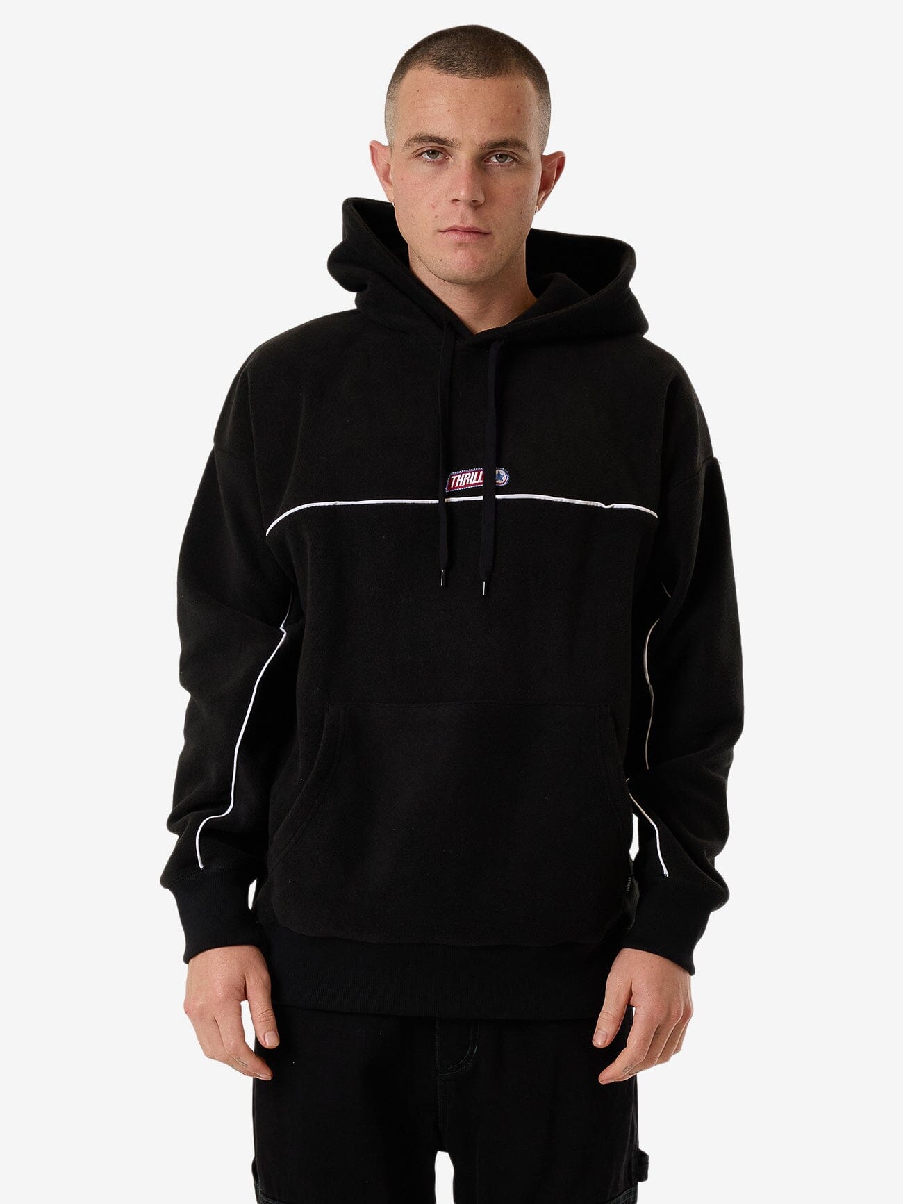 Wisdom Polar Slouch Hood - Black