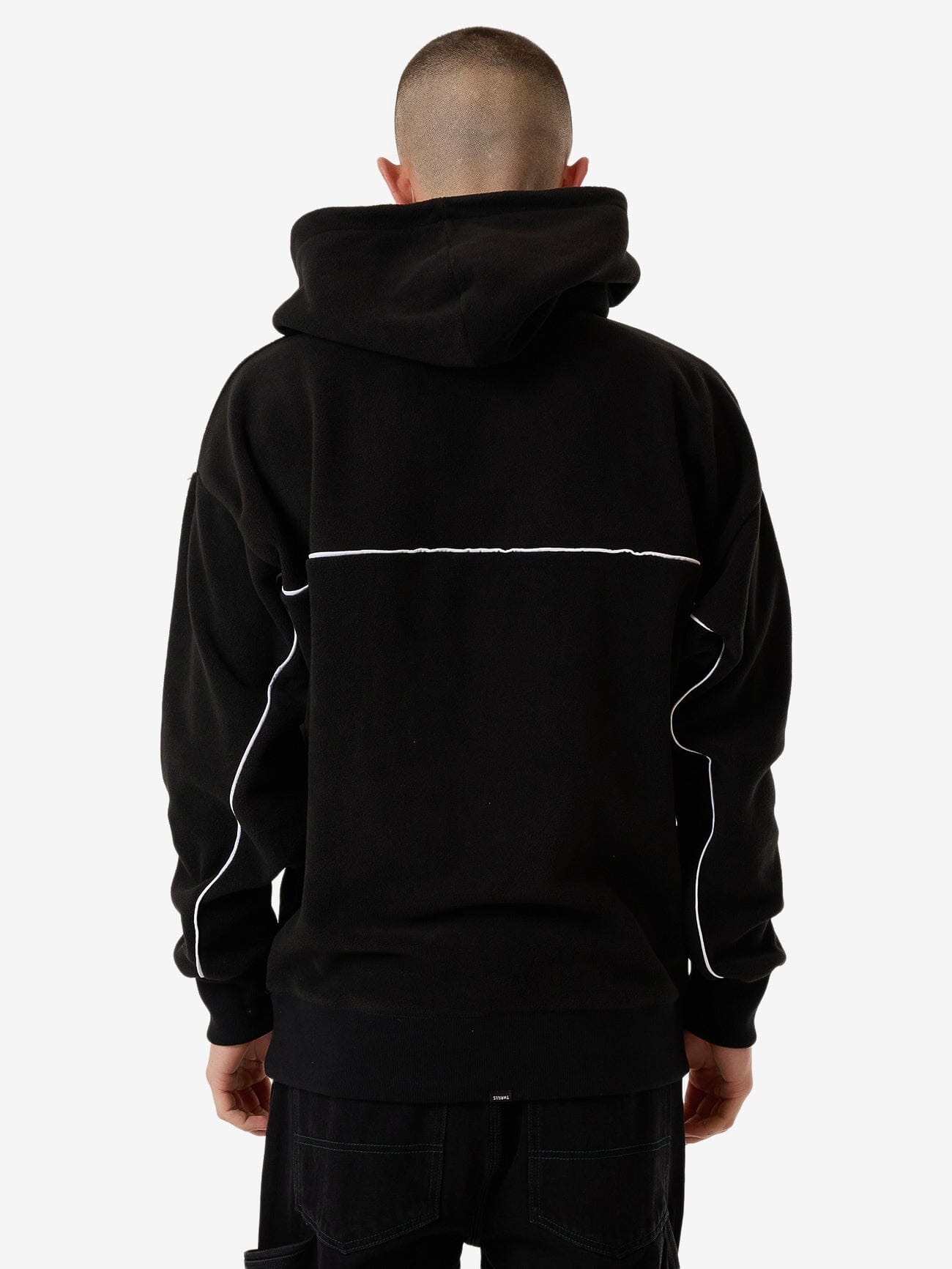 Wisdom Polar Slouch Hood - Black