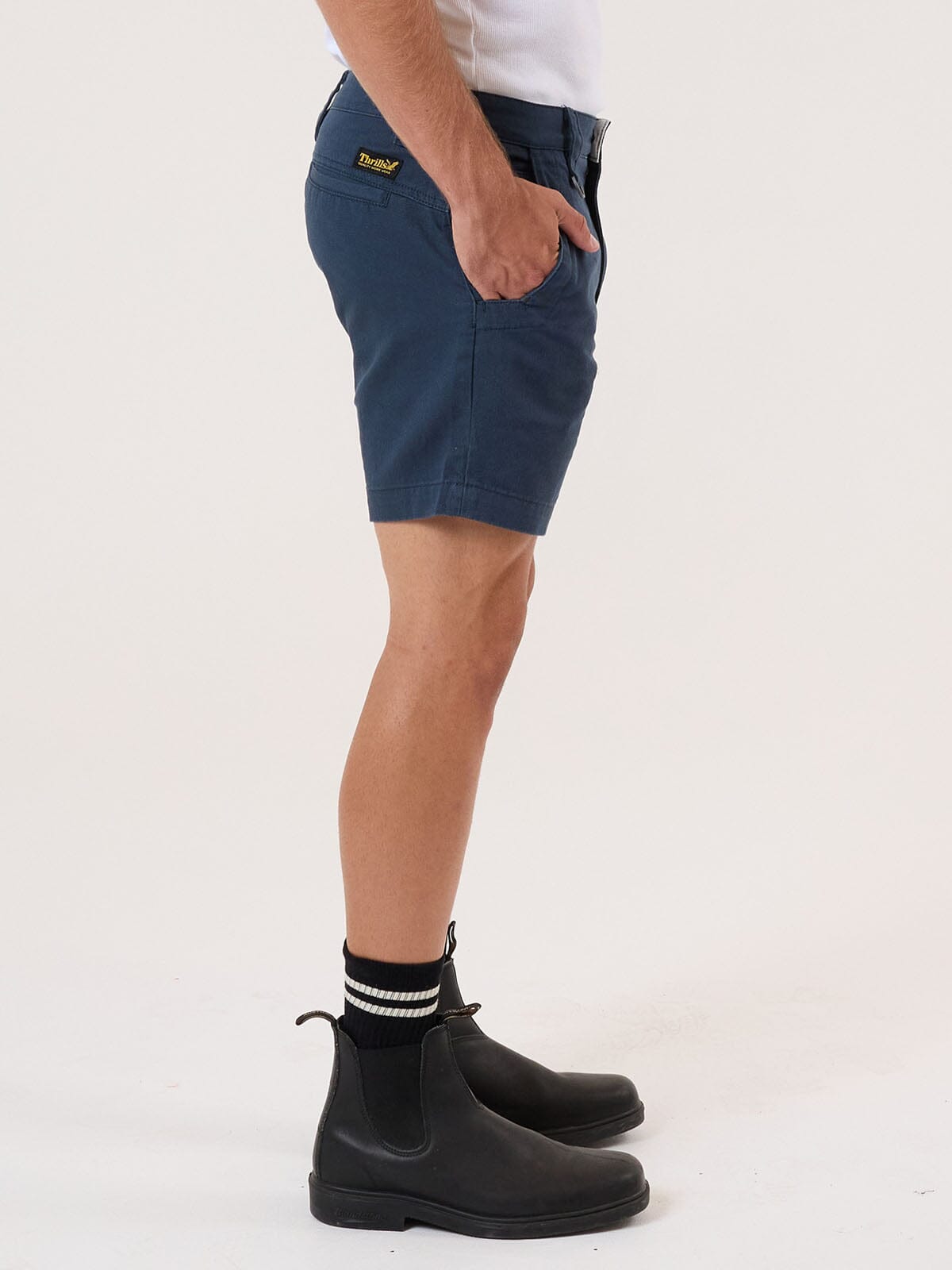 Thrills Union Mandude Work Chino Short - Orion Blue 28