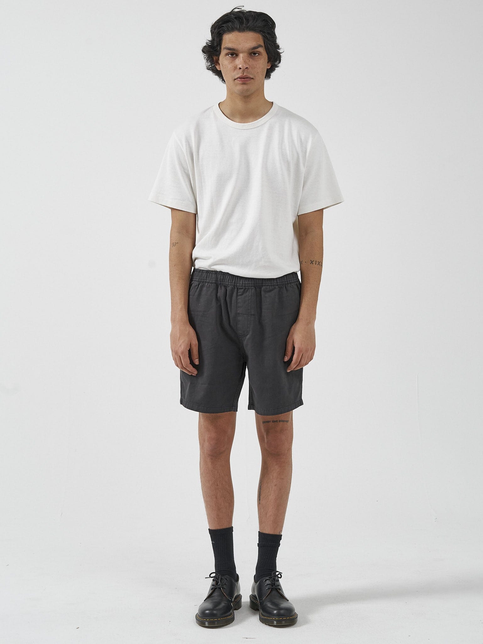 Minimal Thrills Work Volley - Washed Black