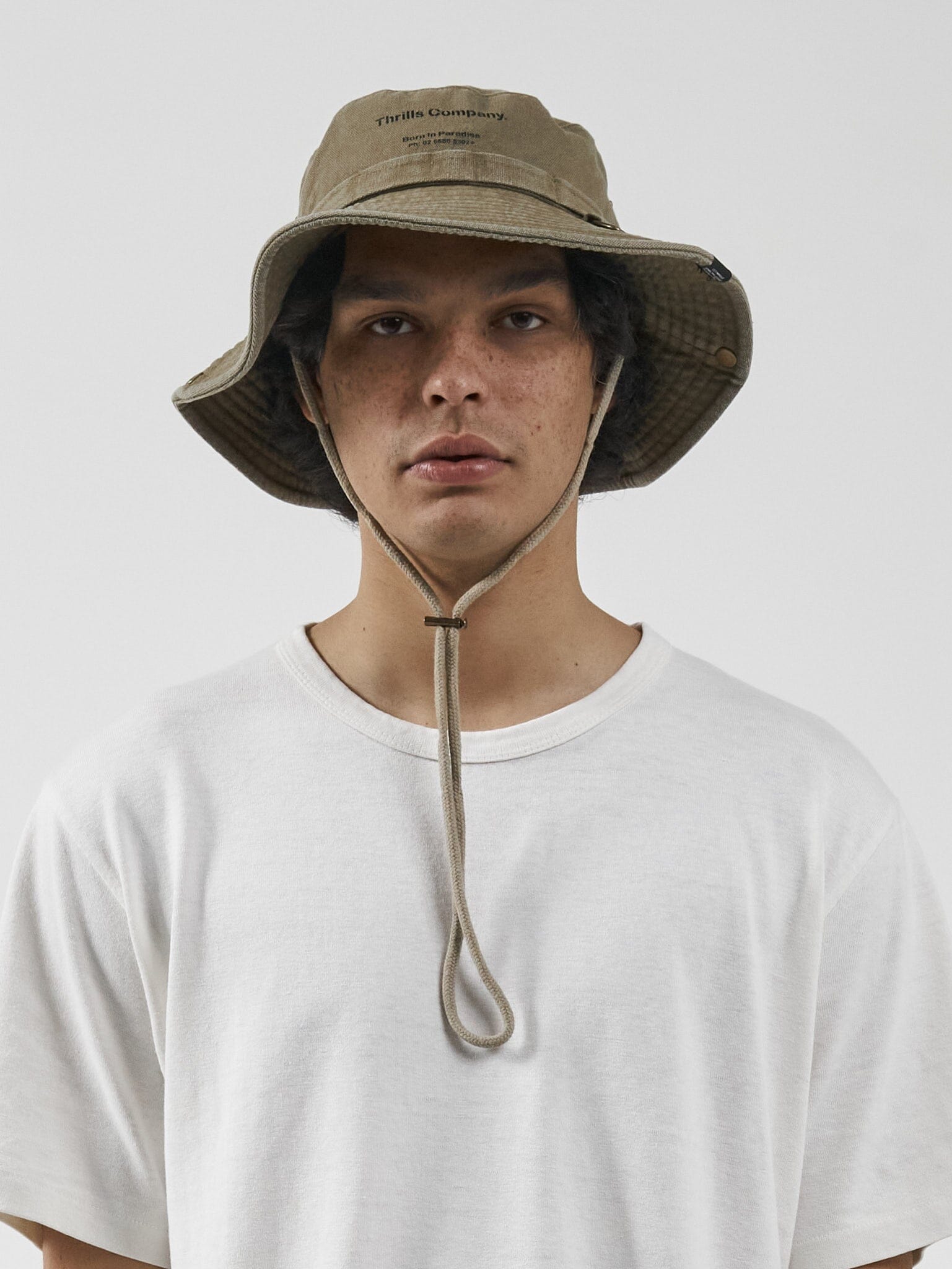 Thrills Infantry Wide Brim Hat - Canteen