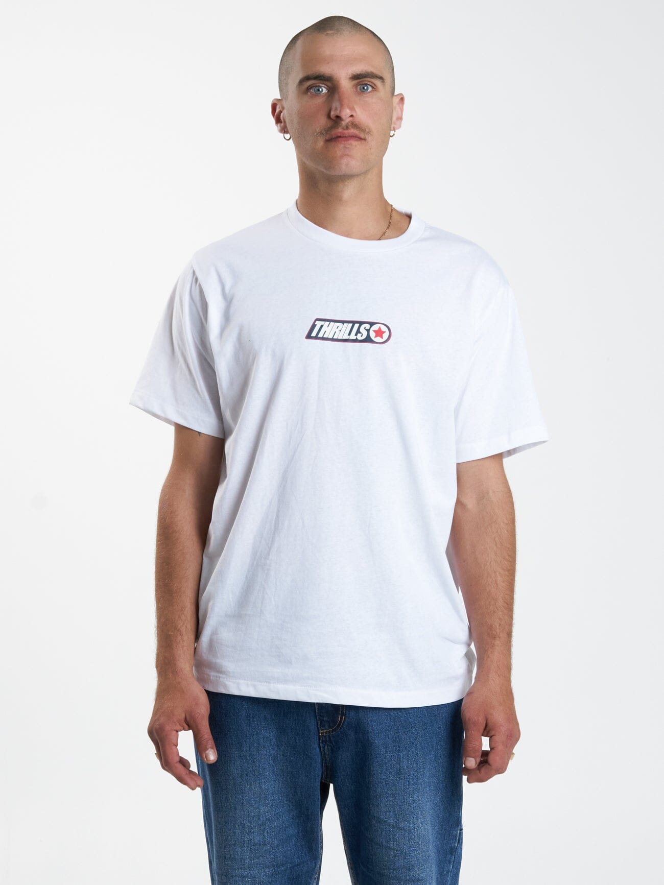 Wisdom Merch Fit Tee - White