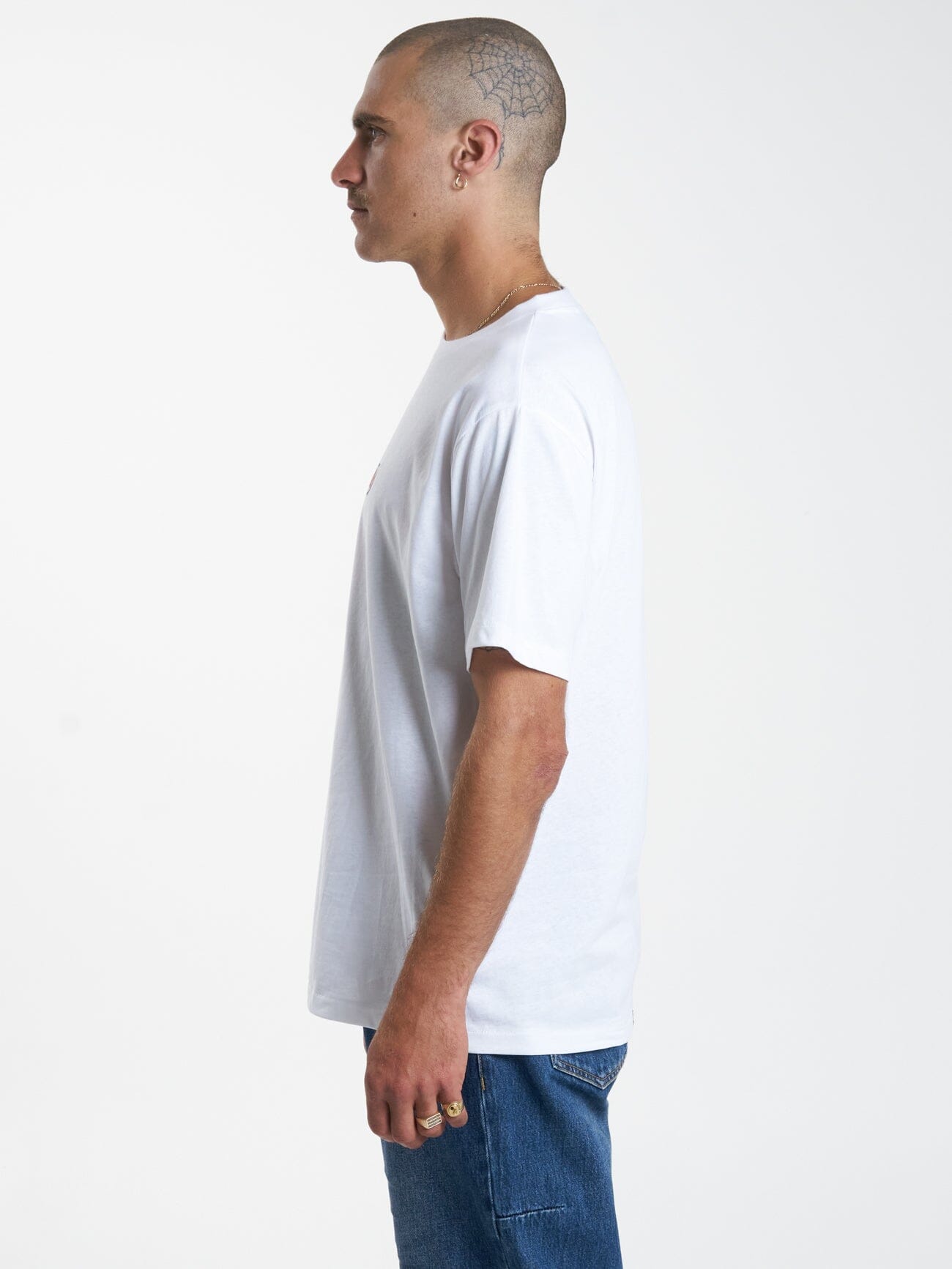 Wisdom Merch Fit Tee - White