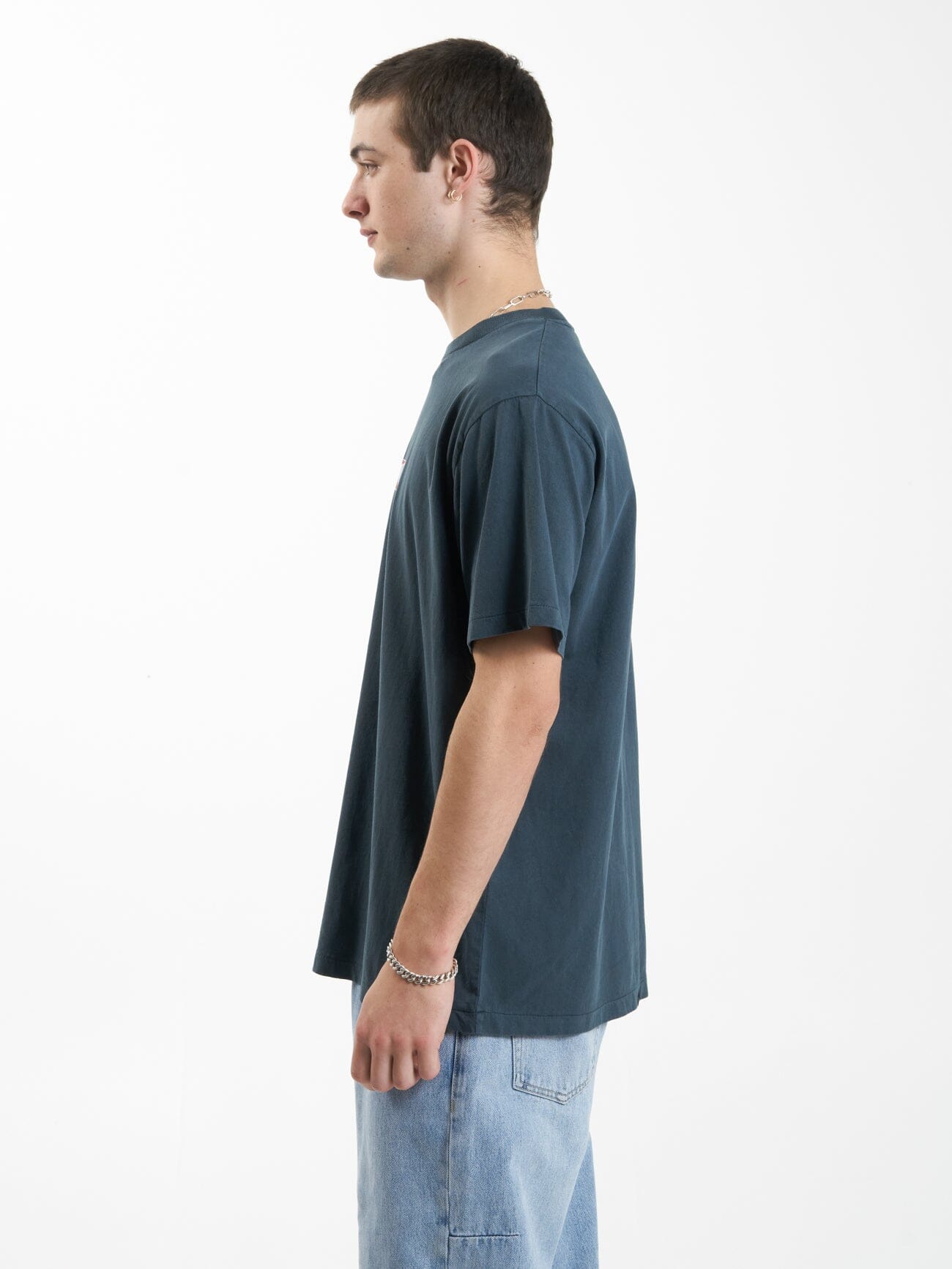 Wisdom Merch Fit Tee - Petrol