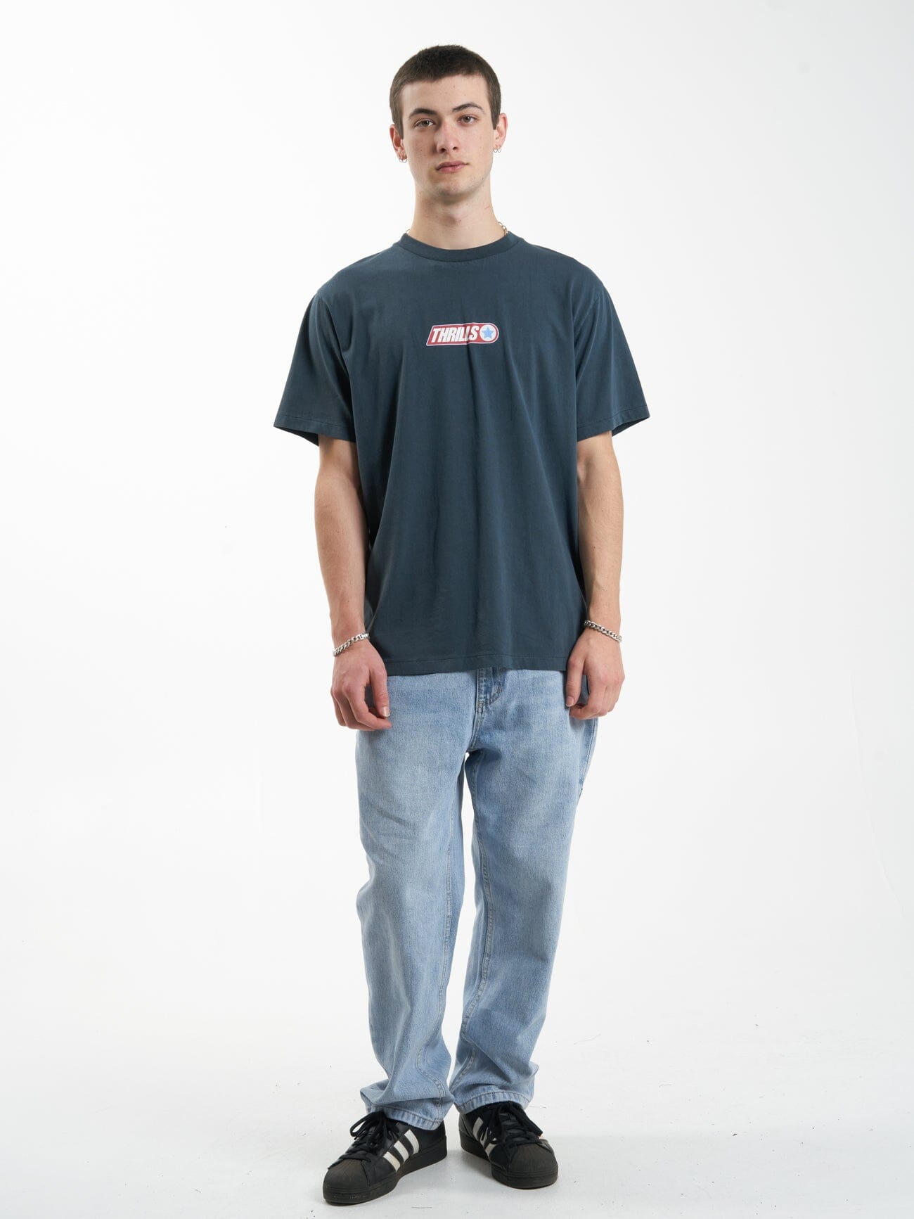 Wisdom Merch Fit Tee - Petrol