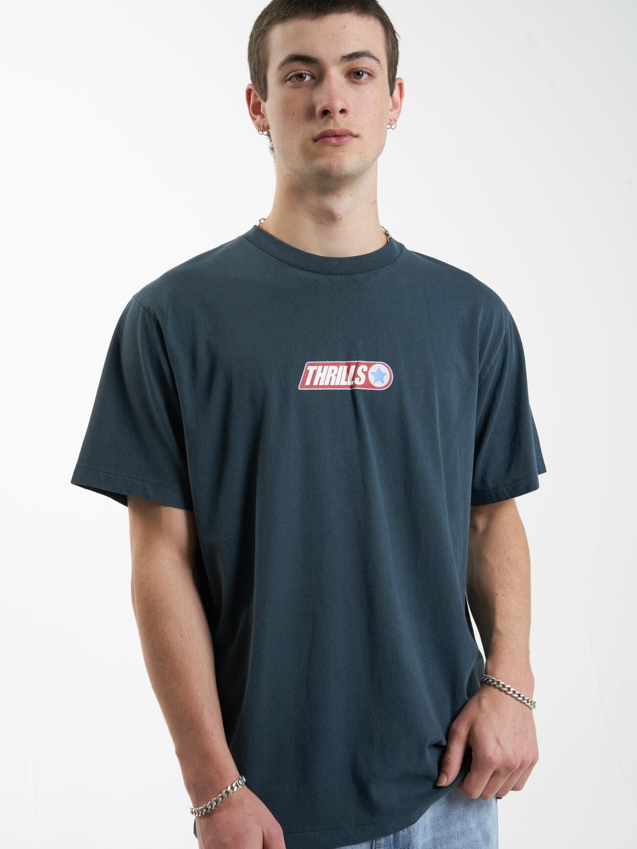 Wisdom Merch Fit Tee - Petrol