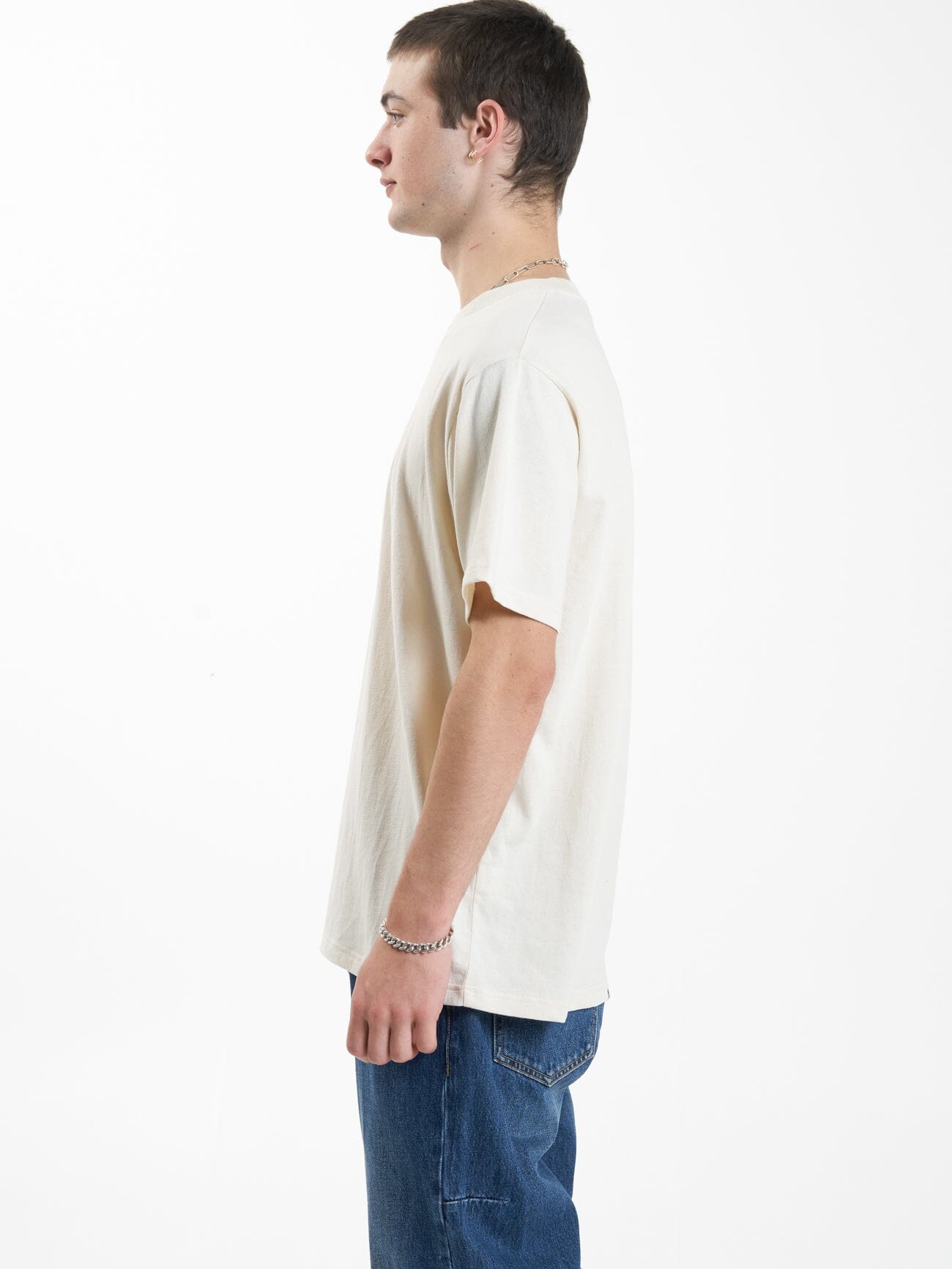 Steadfast Merch Fit Tee - Unbleached