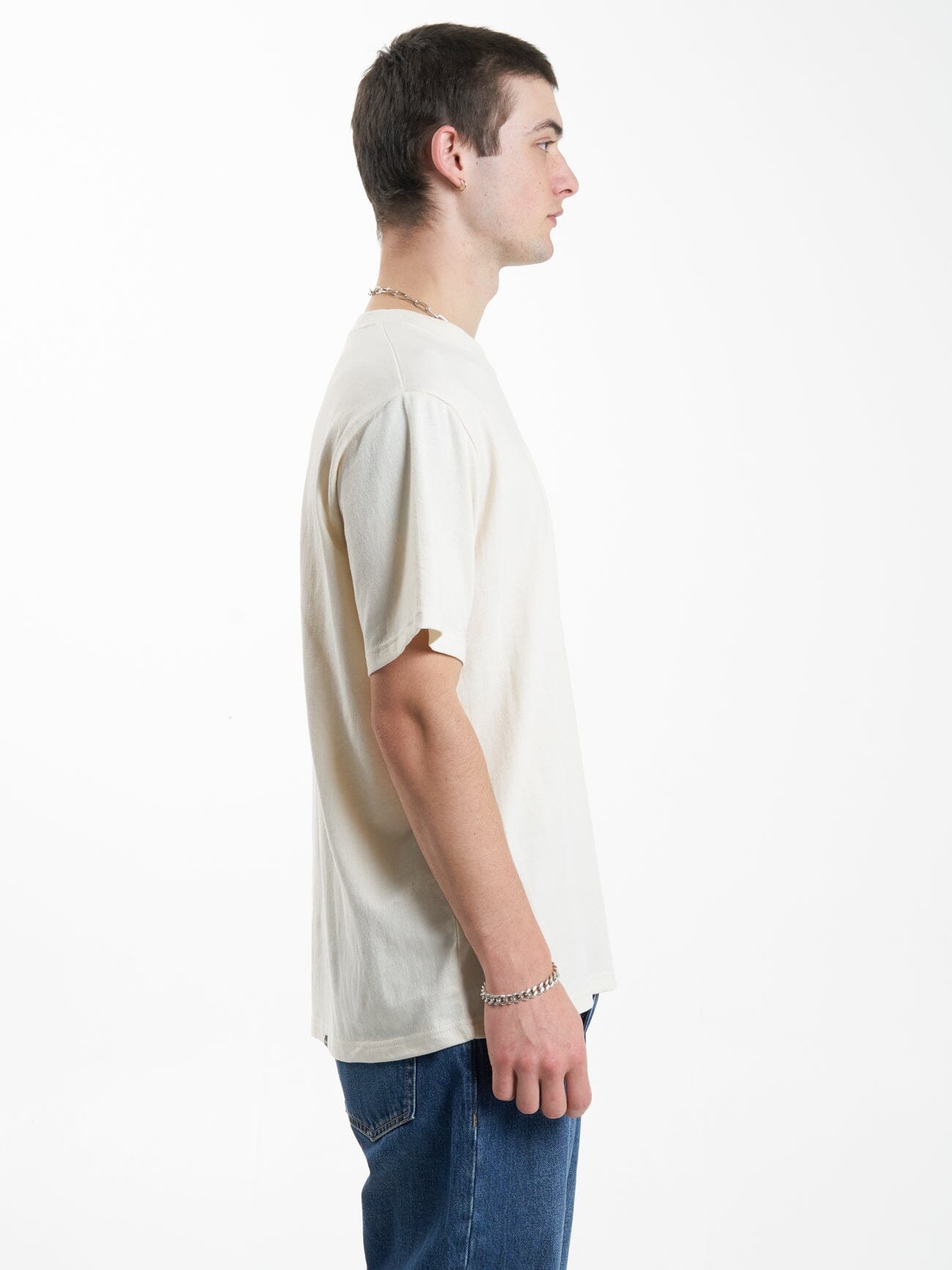 Steadfast Merch Fit Tee - Unbleached