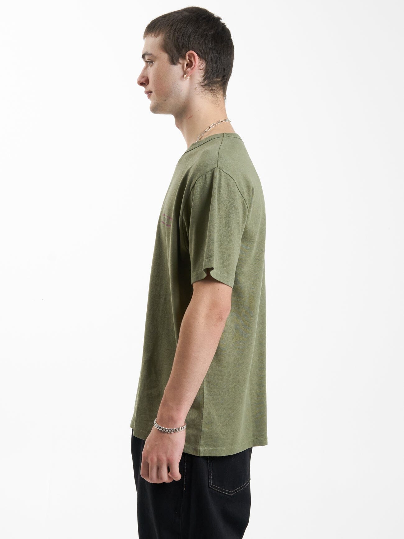 Hemp Issued Merch Fit Tee - Mild Army