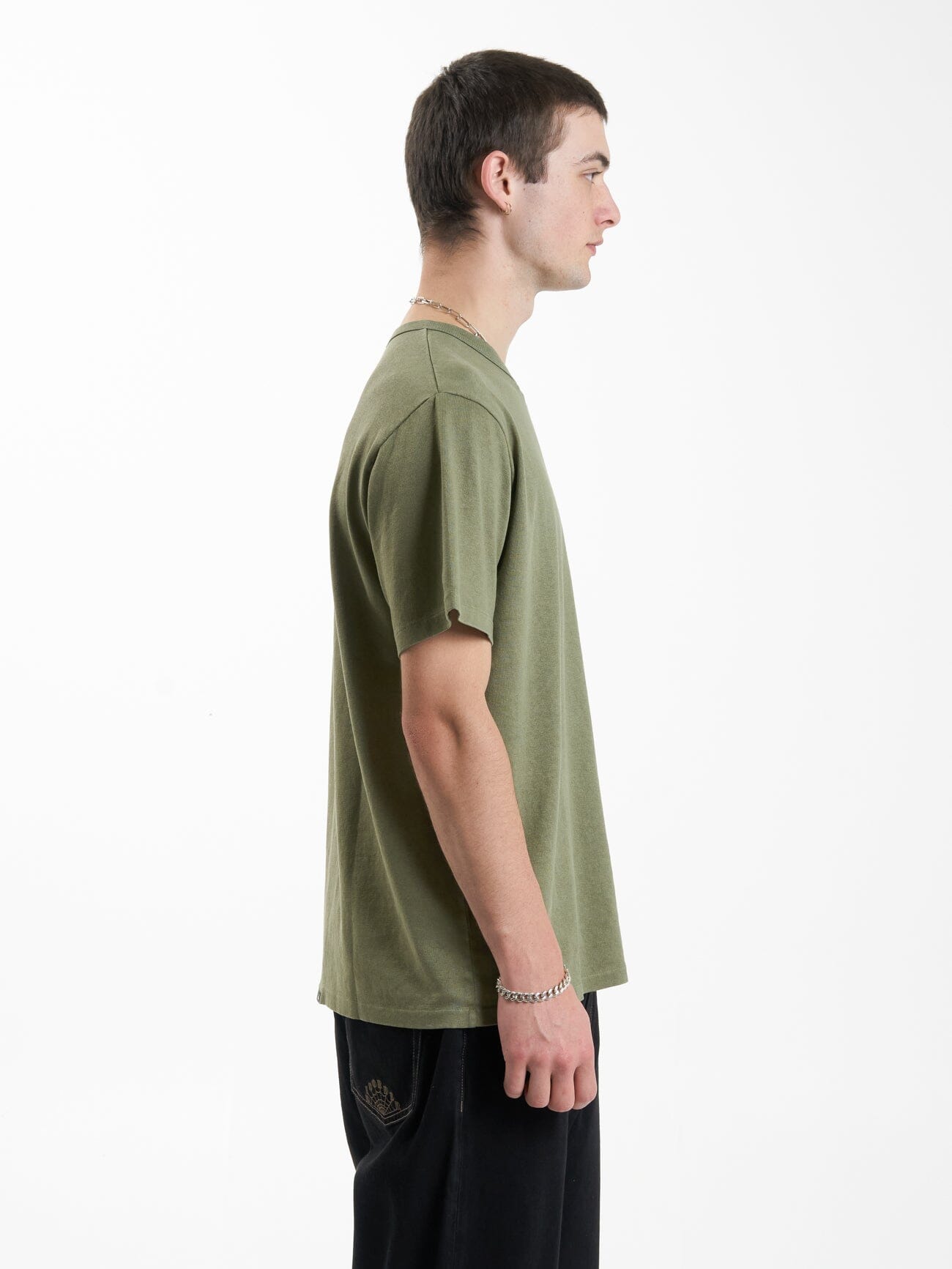 Hemp Issued Merch Fit Tee - Mild Army