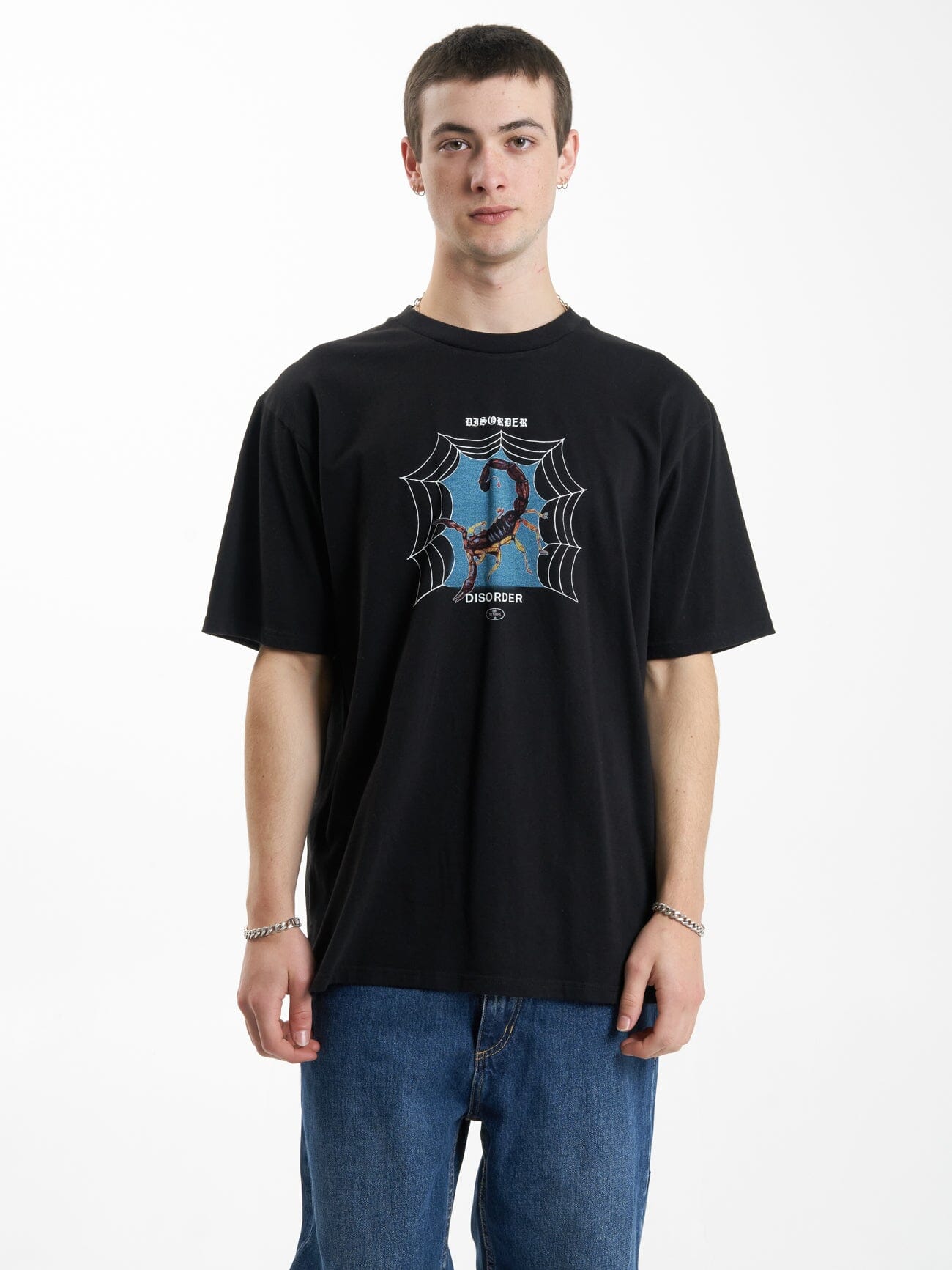 Disorder Disorder Oversize Fit Tee - Black