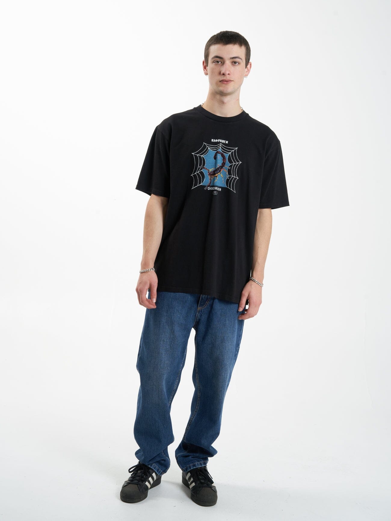 Disorder Disorder Oversize Fit Tee - Black