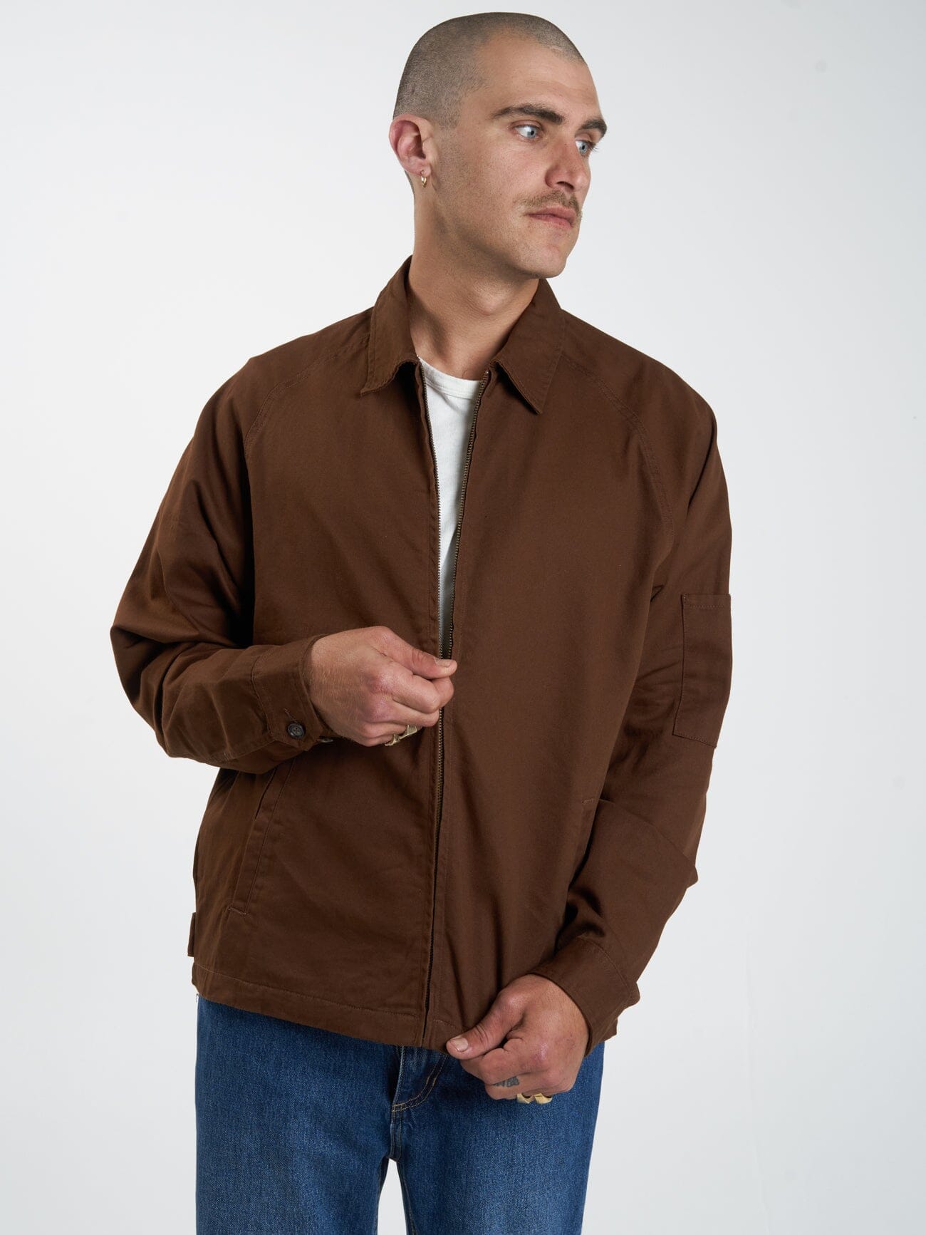 Minimal Thrills Work Jacket - Chestnut