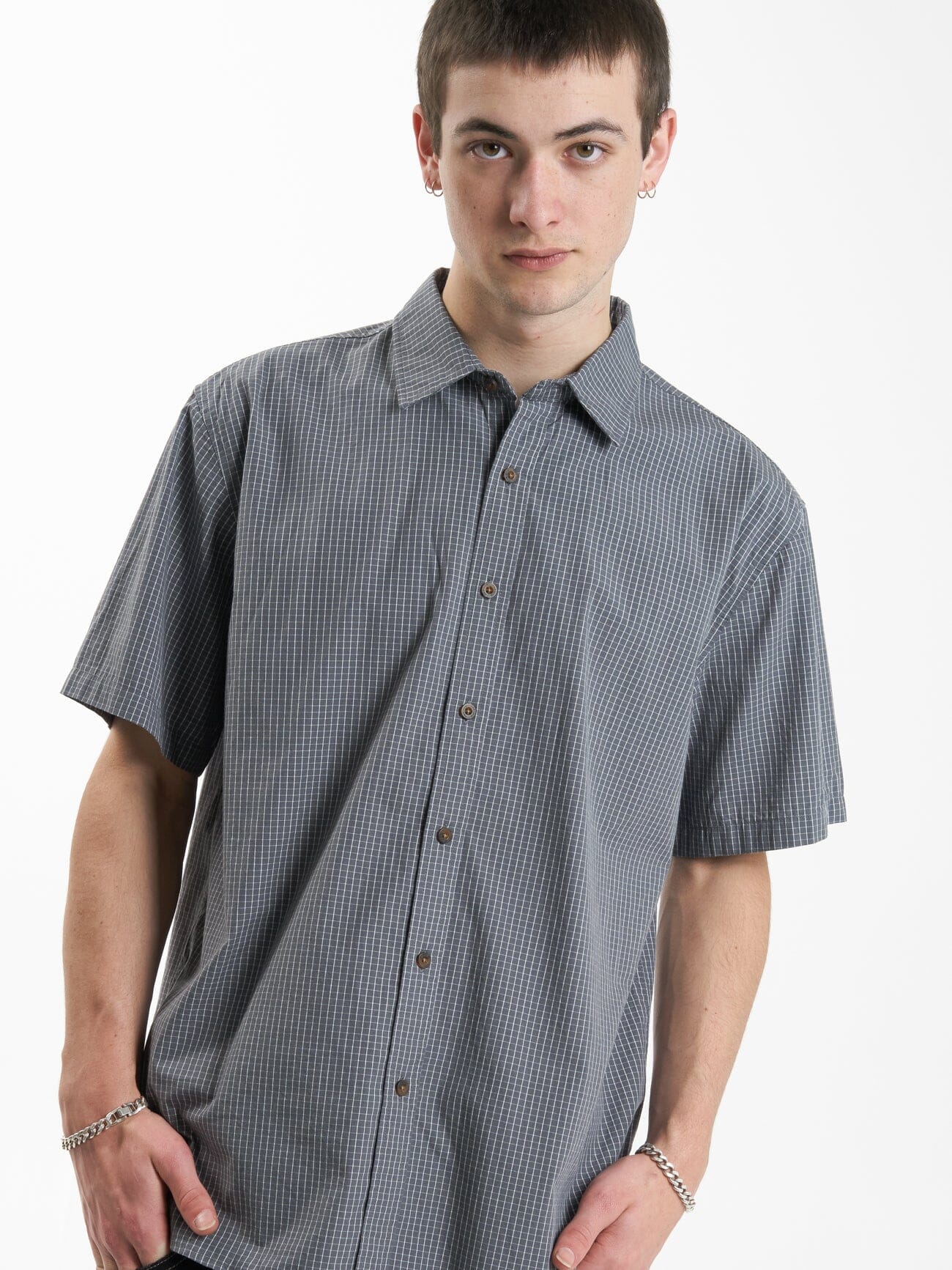 Cortex Short Sleeve Shirt - Army Blue