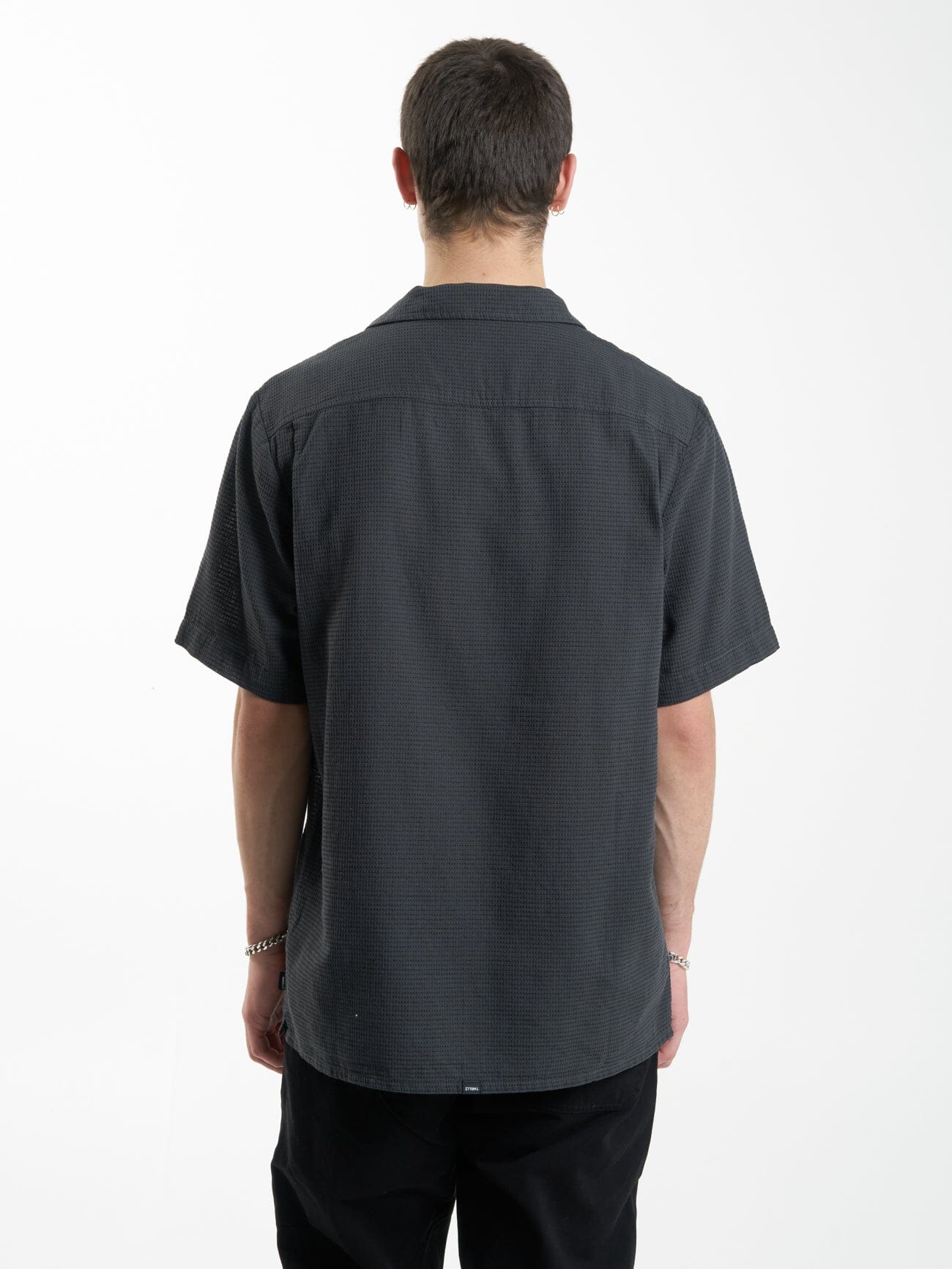 Spectral Bowling Shirt - Dark Charcoal