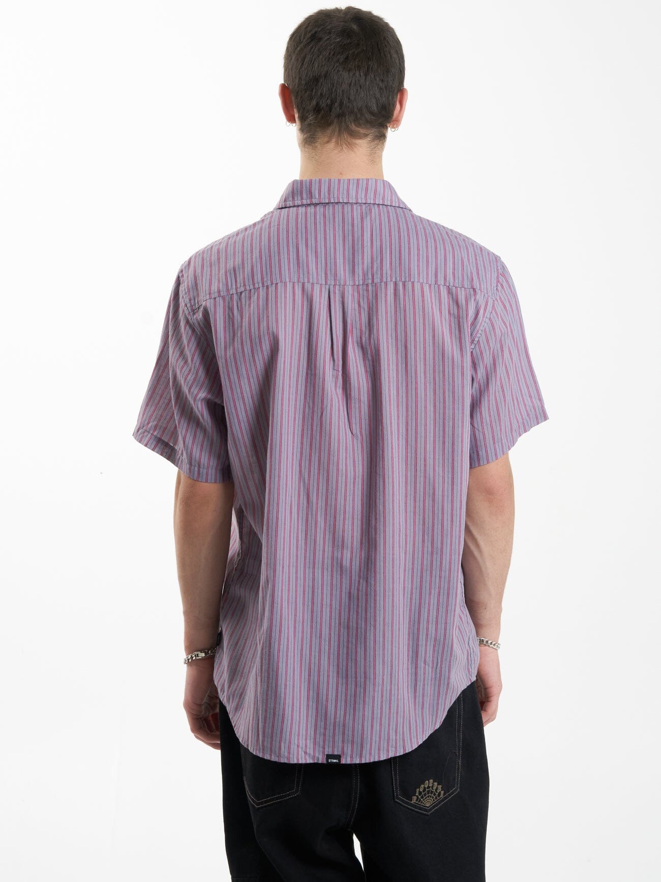 Vibrations Short Sleeve Shirt - Mineral Gray