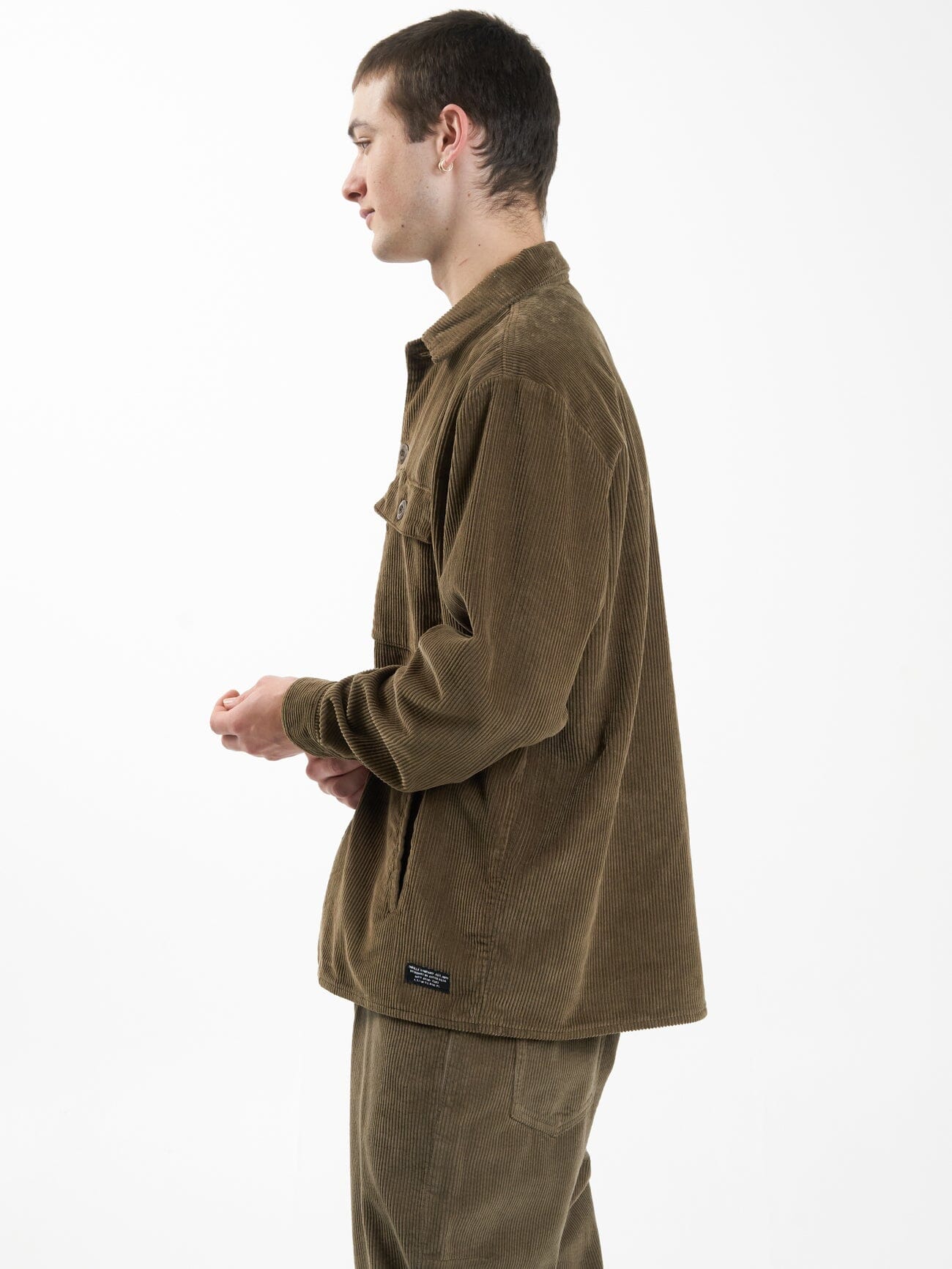 Thrills Labour Overshirt - Desert