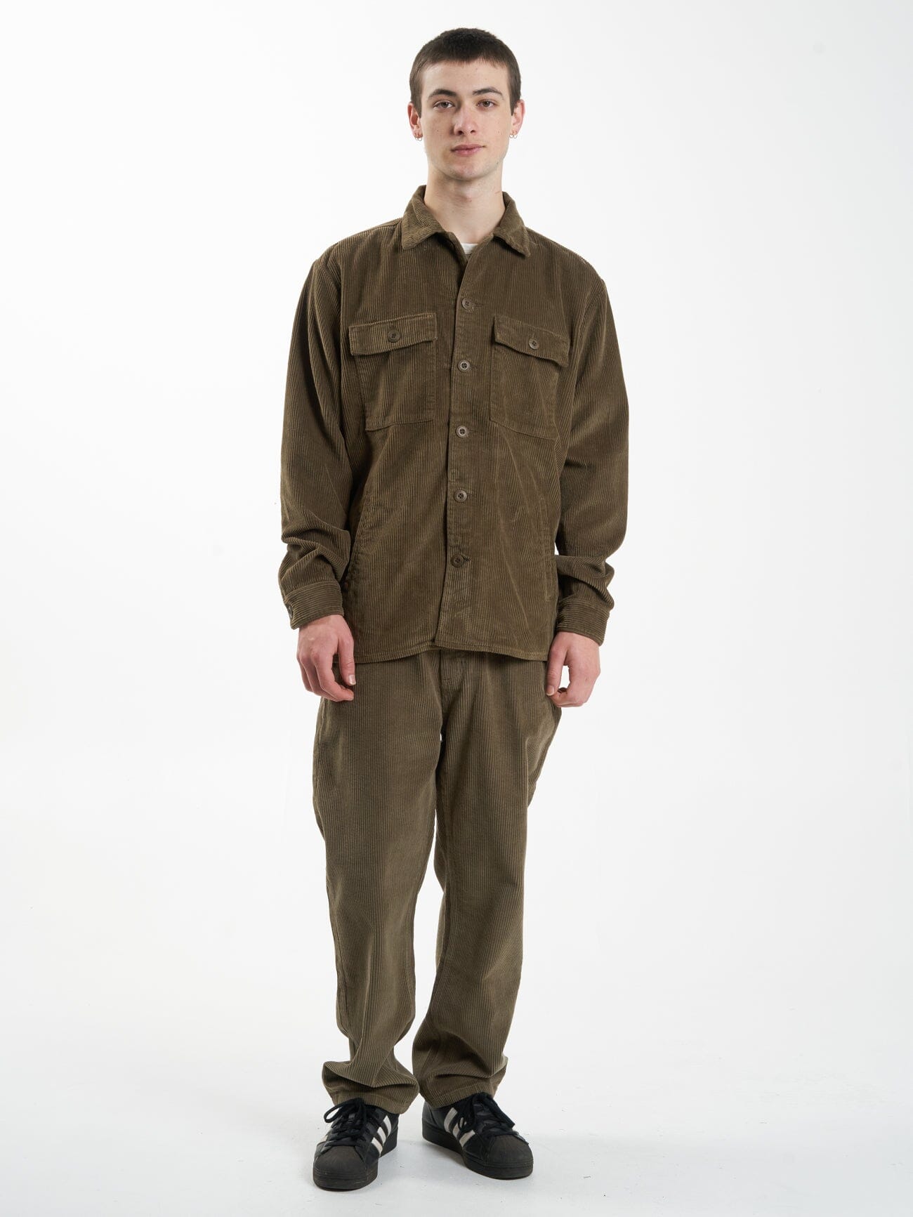 Thrills Labour Overshirt - Desert