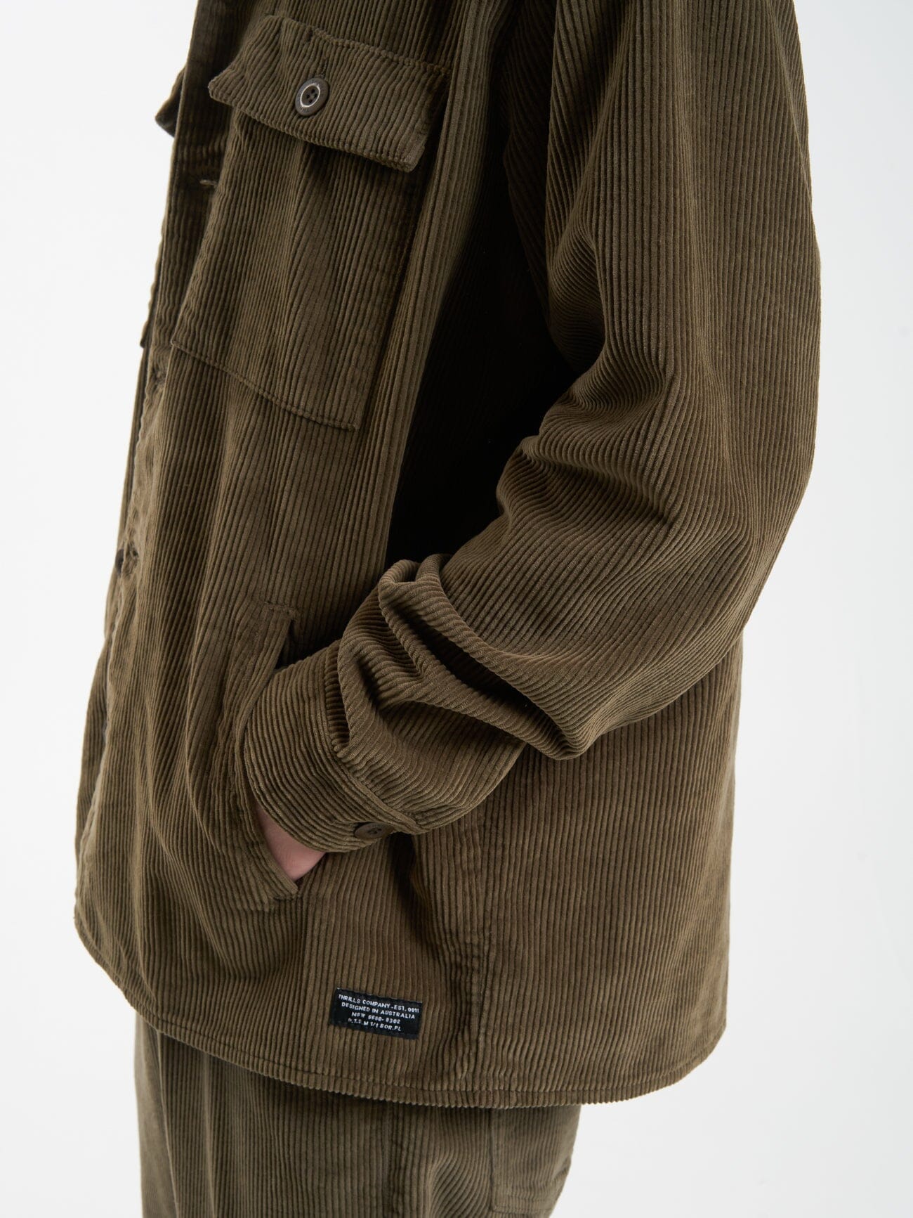 Thrills Labour Overshirt - Desert