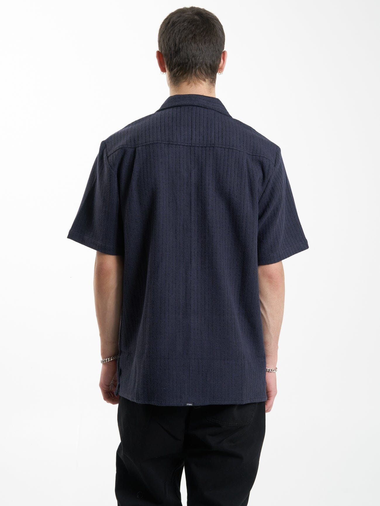 Though Shall Not Bowling Shirt - Midnight Navy