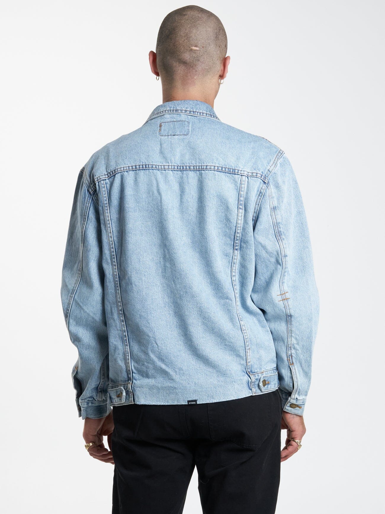 Oversized Wanderer Denim Jacket - Endless Blue