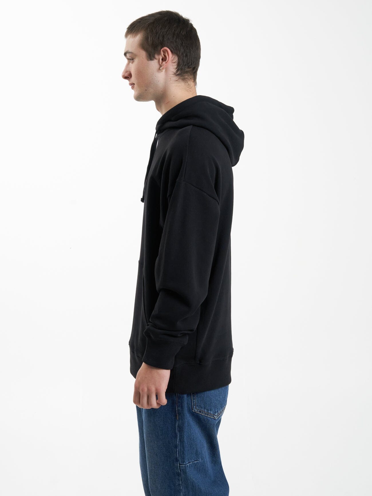 Sub Rosa Slouch Pull On Hood - Black