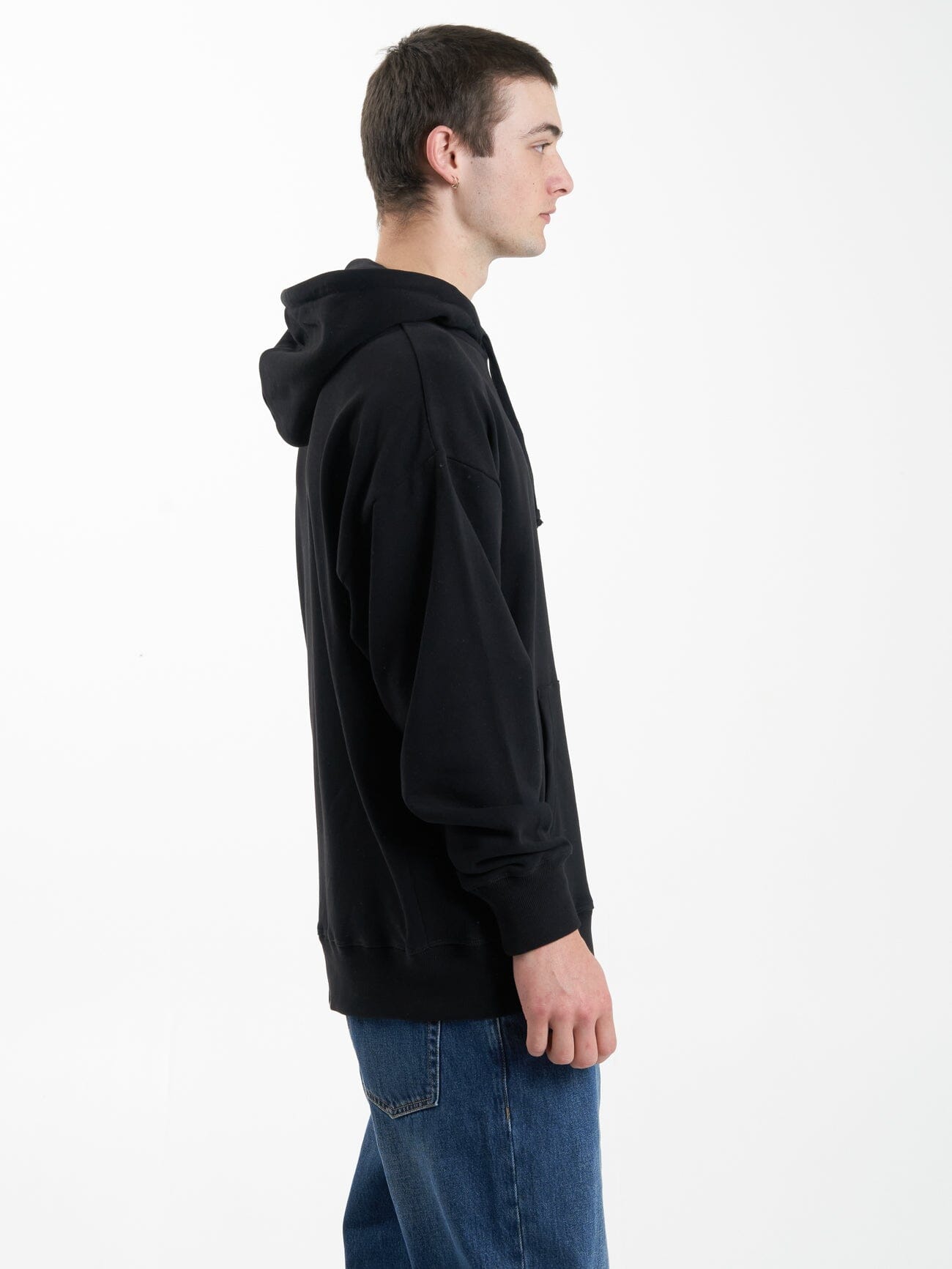 Sub Rosa Slouch Pull On Hood - Black