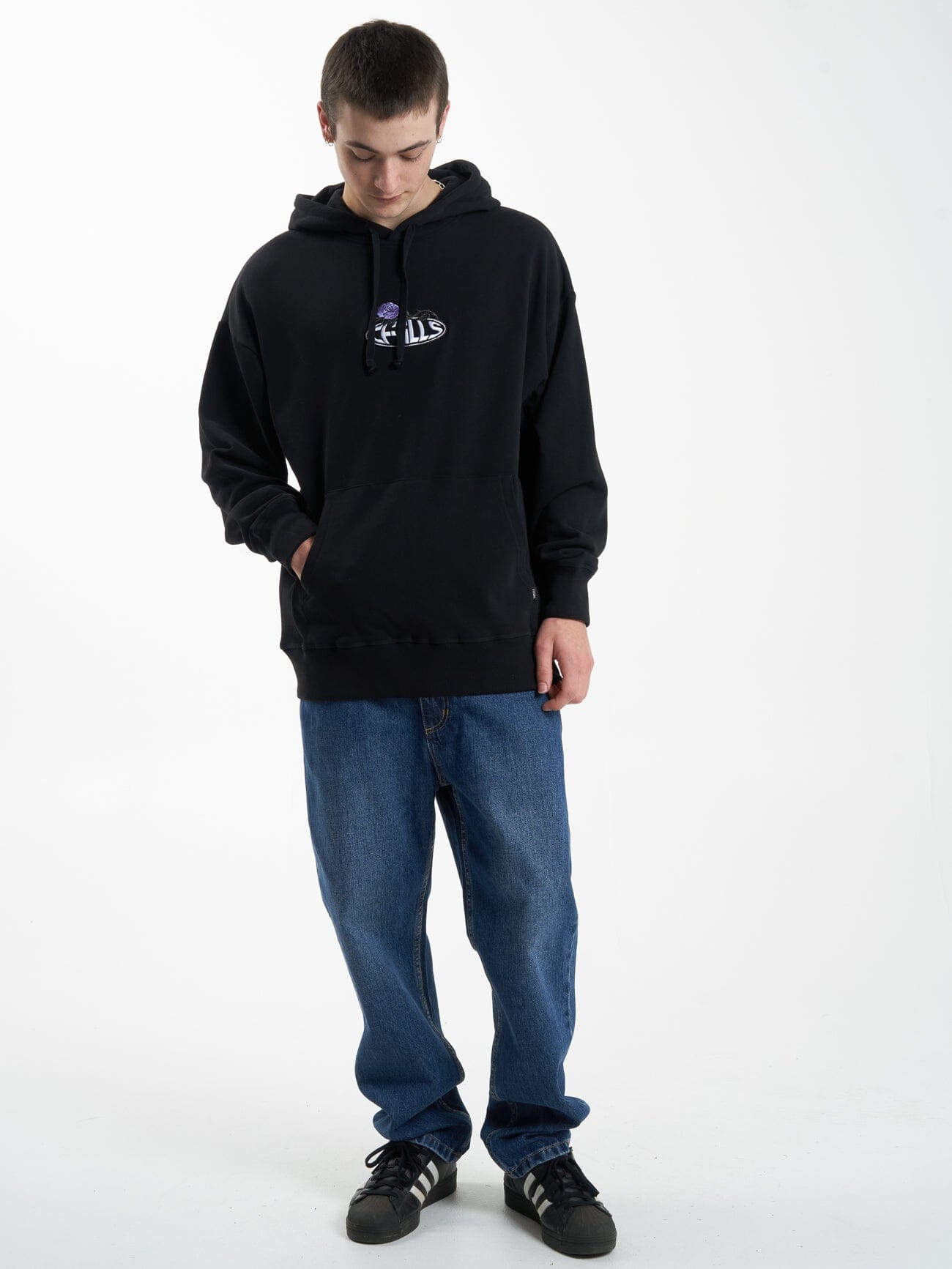 Sub Rosa Slouch Pull On Hood - Black