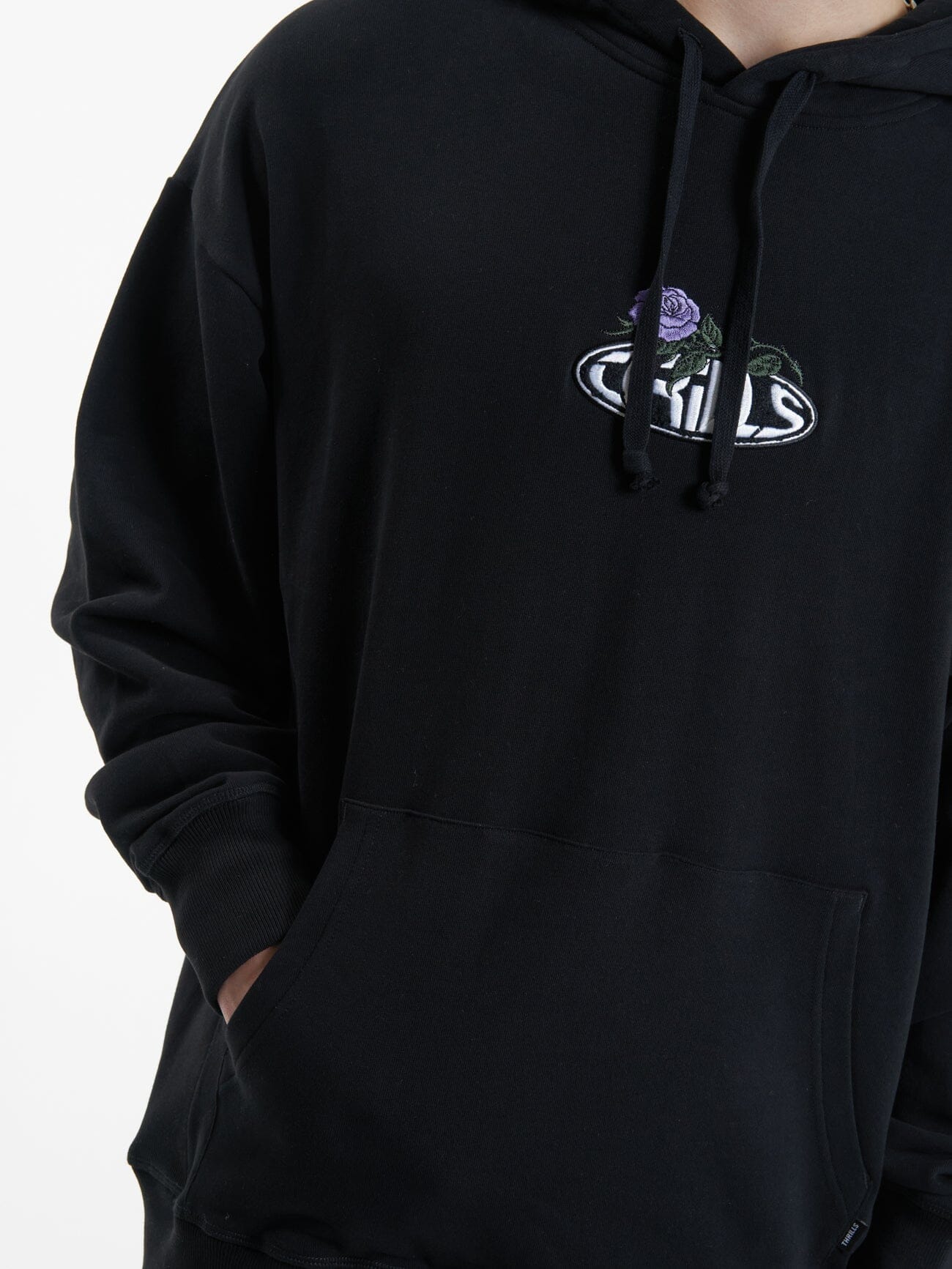 Sub Rosa Slouch Pull On Hood - Black