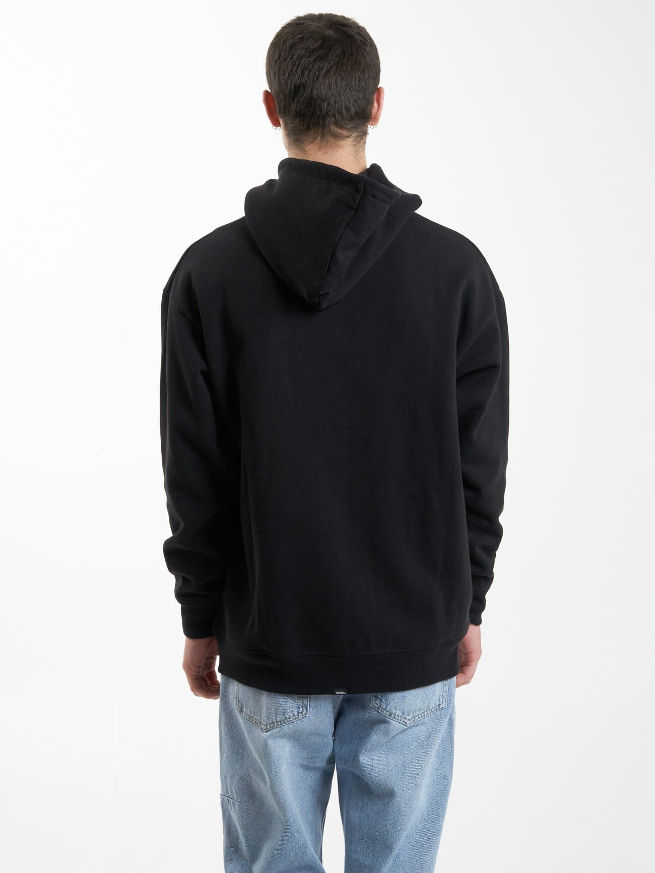 Cortex Zip Hood Fleece - Black