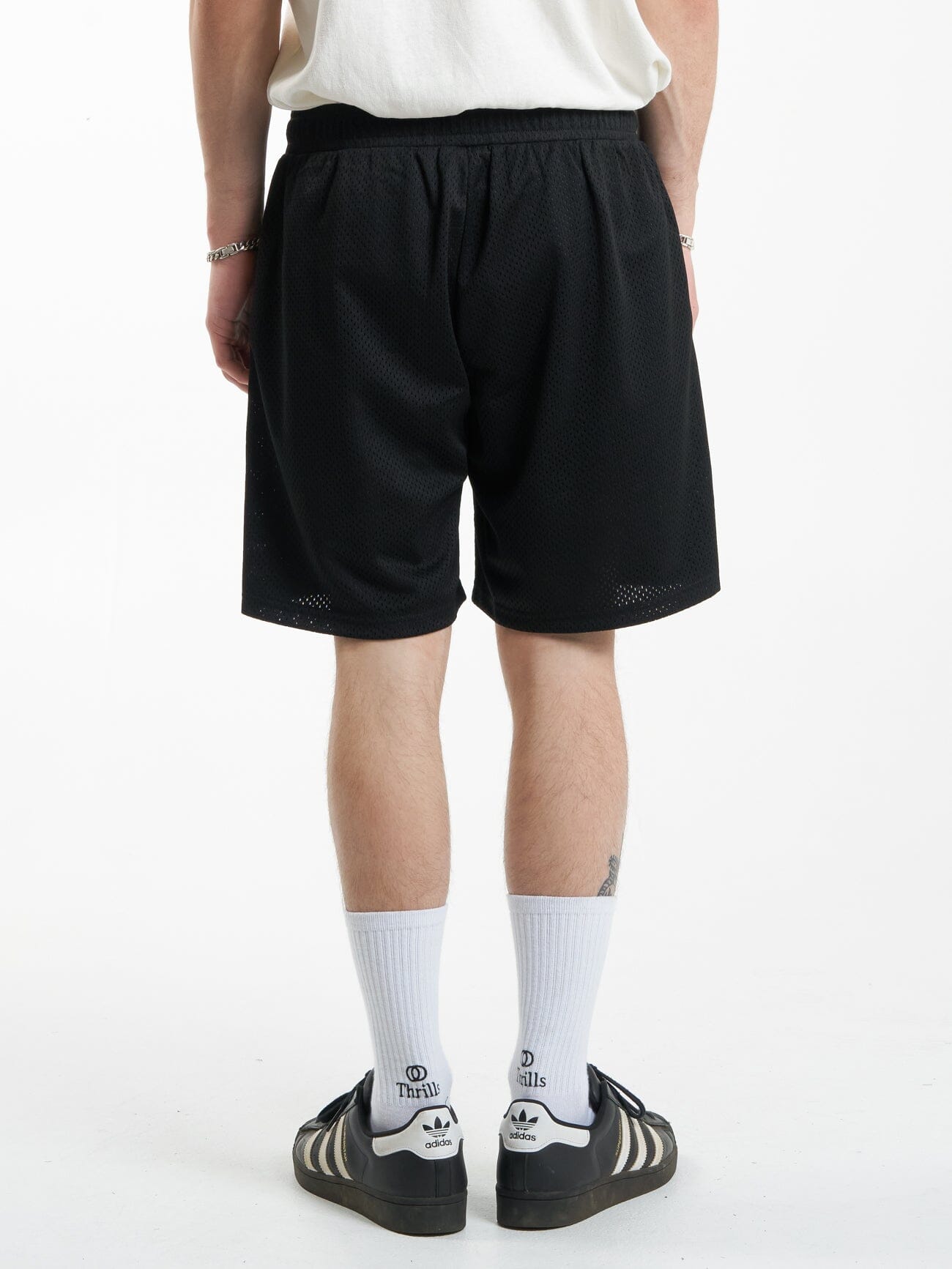 Stand Firm Mesh Short - Black