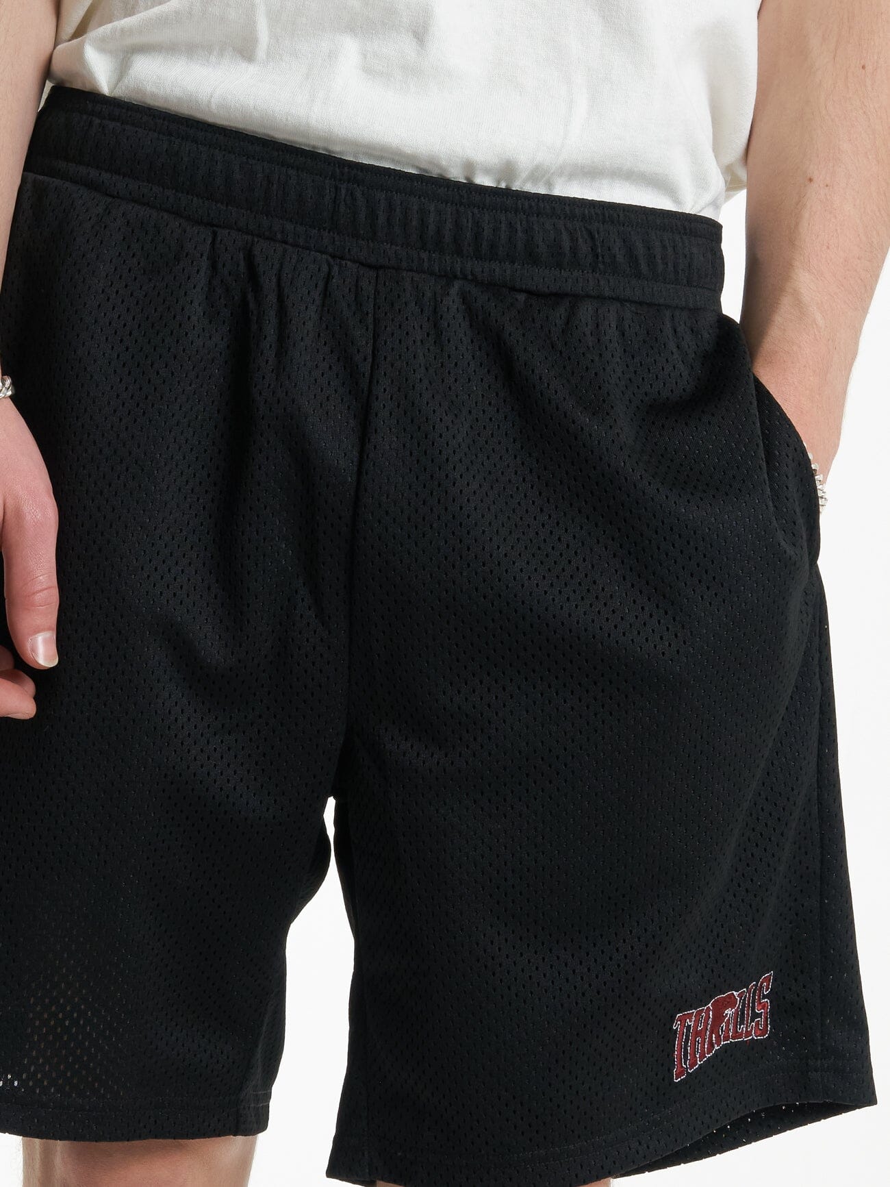 Stand Firm Mesh Short - Black