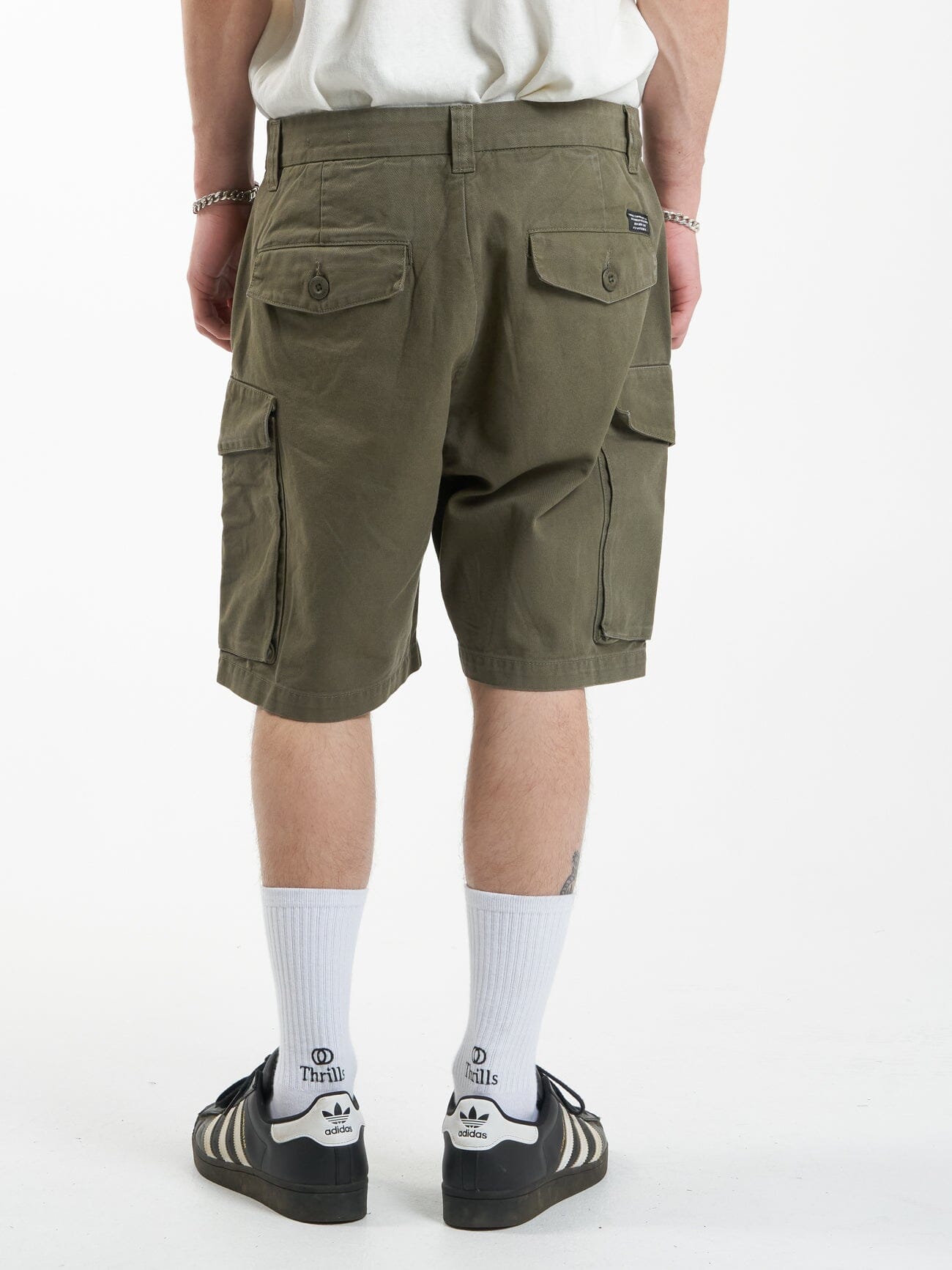 Issued Big Slacker Cargo Short - Mild Army