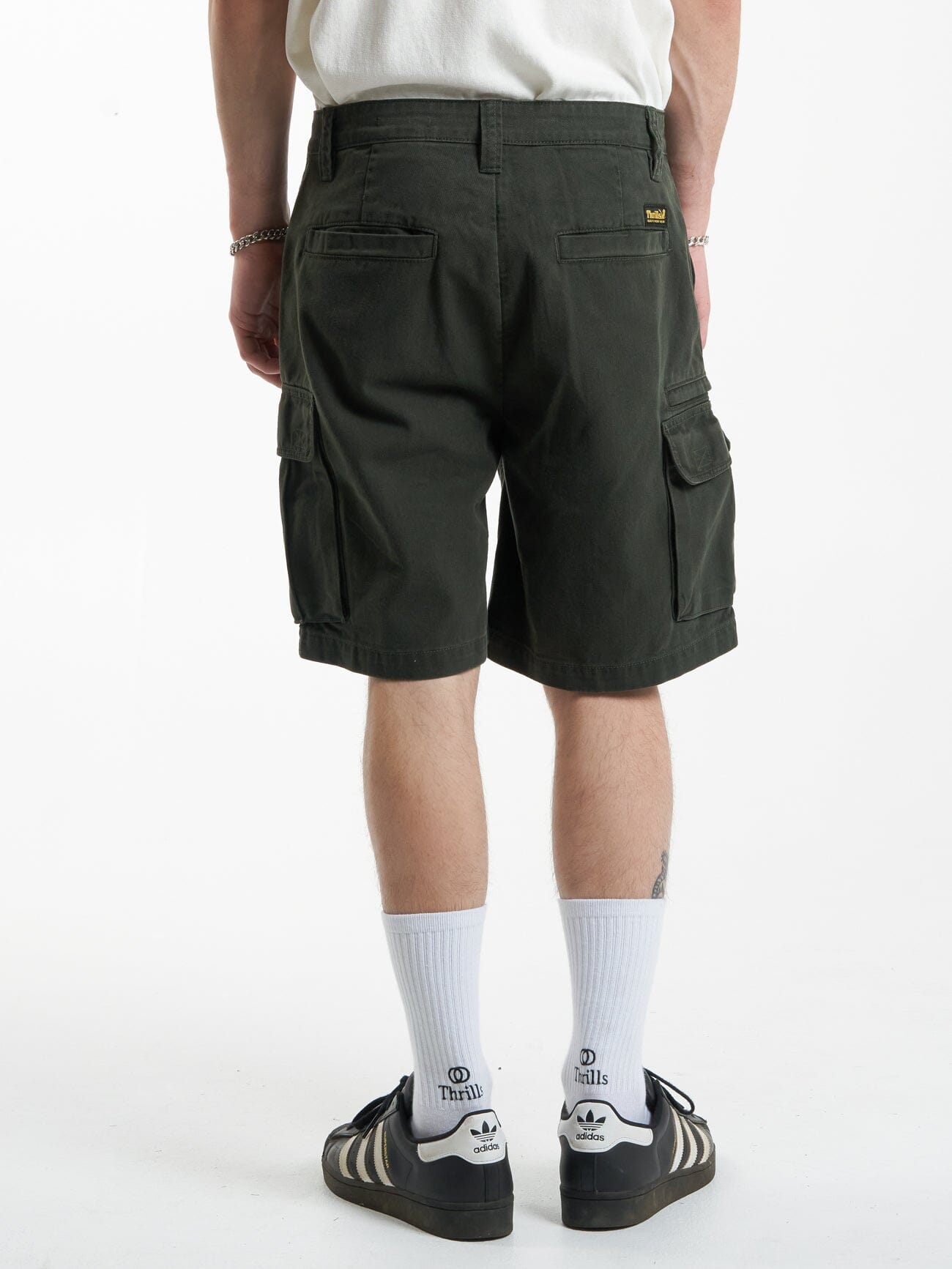 Slacker Union Cargo Short - Oil Green