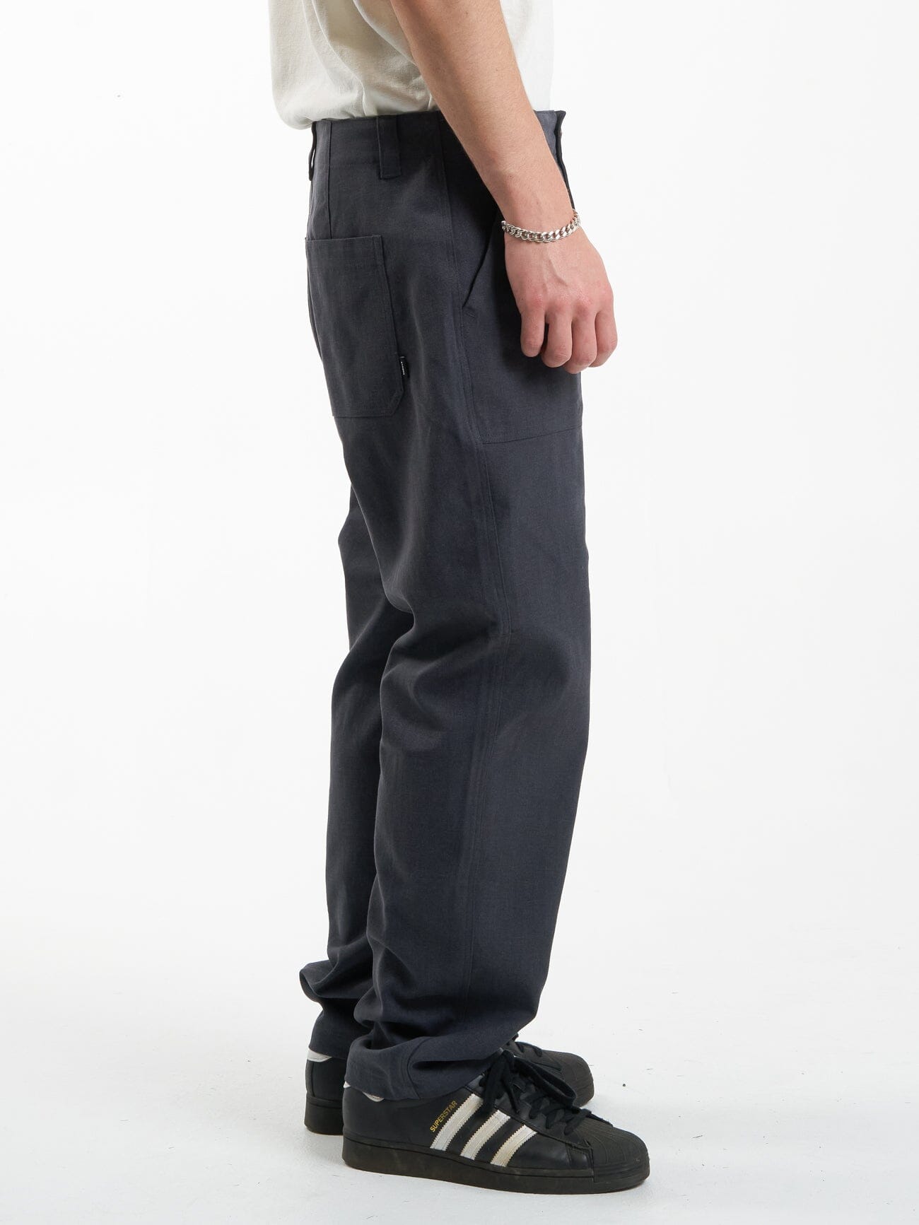 Hemp Thrills Slacker Utility Pant - Slate