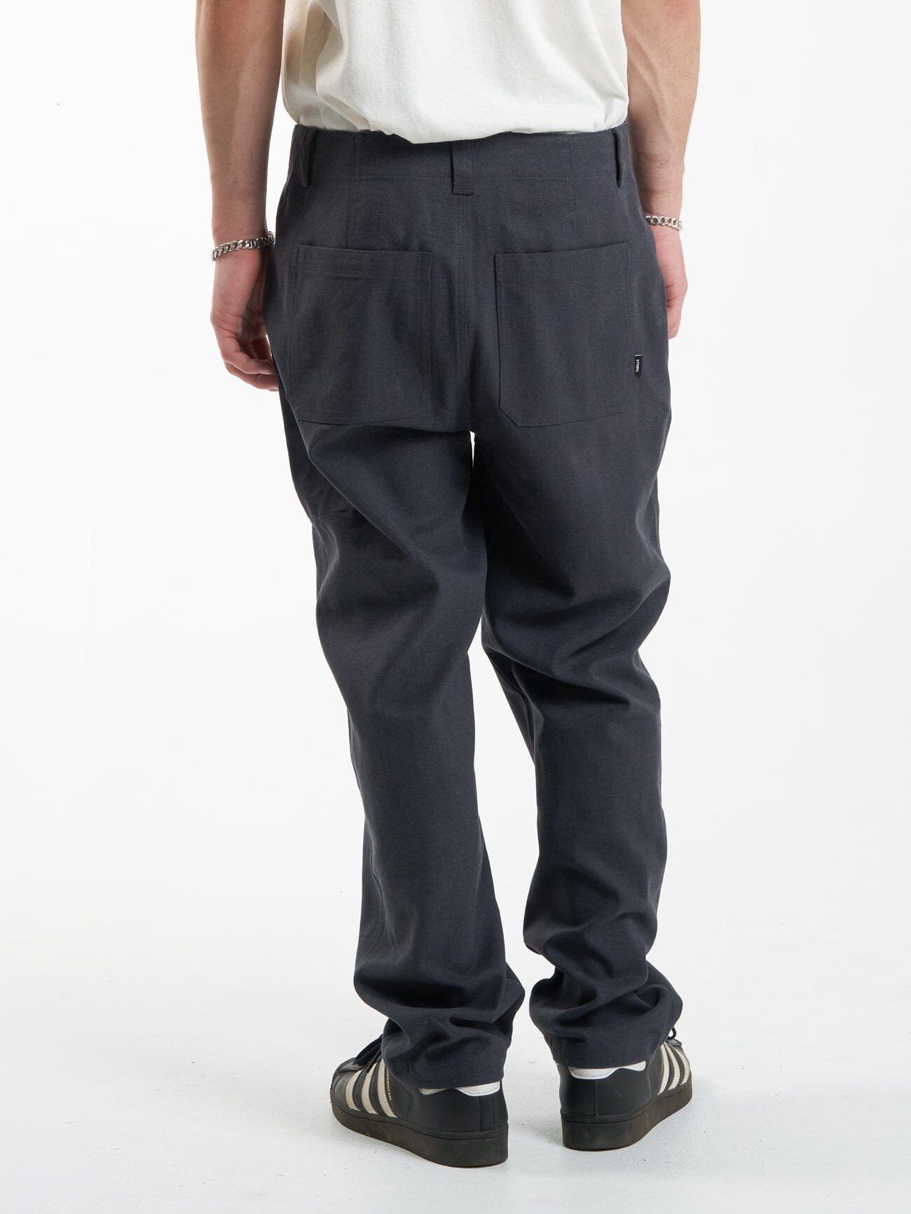 Hemp Thrills Slacker Utility Pant - Slate