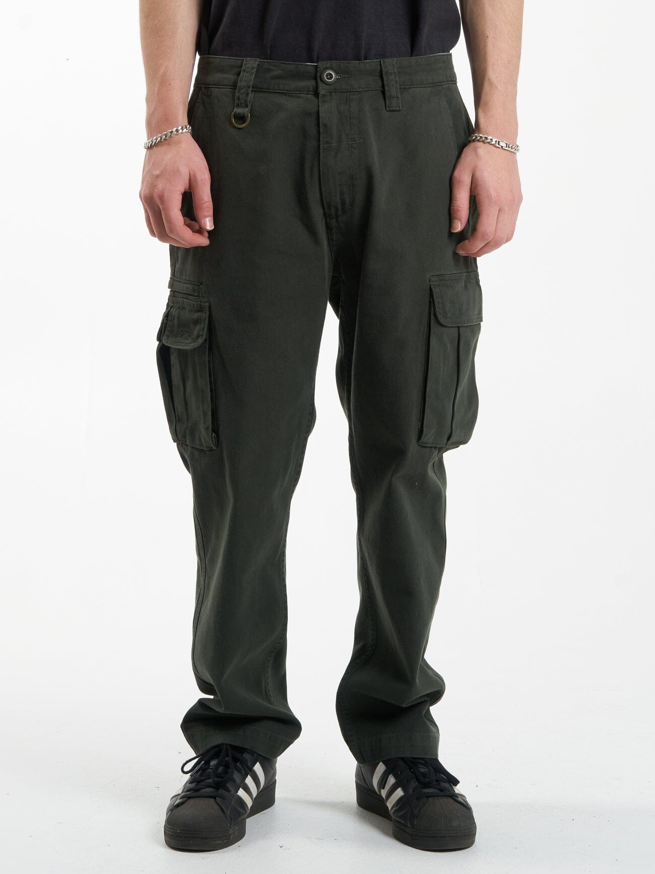 Slacker Union Cargo Pant - Oil Green