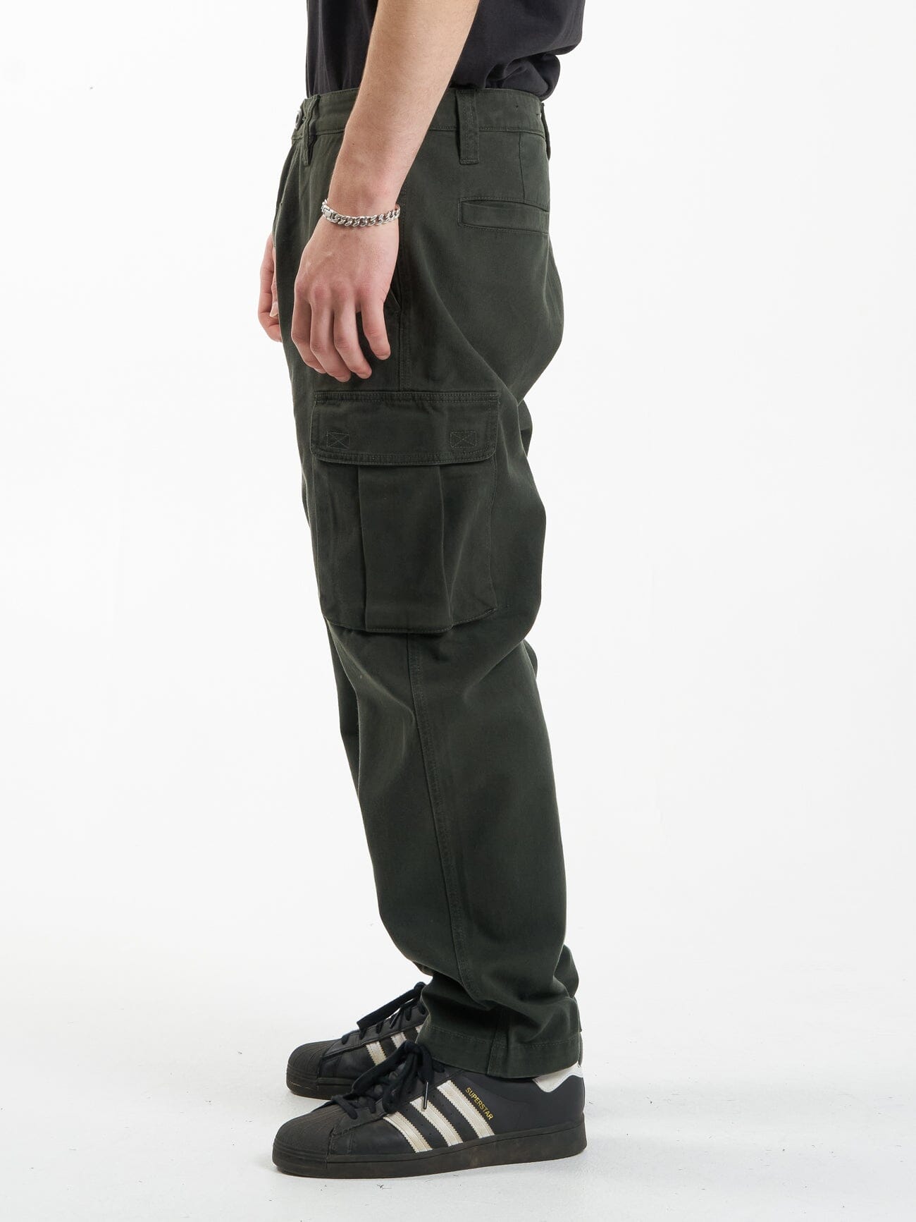 Slacker Union Cargo Pant - Oil Green