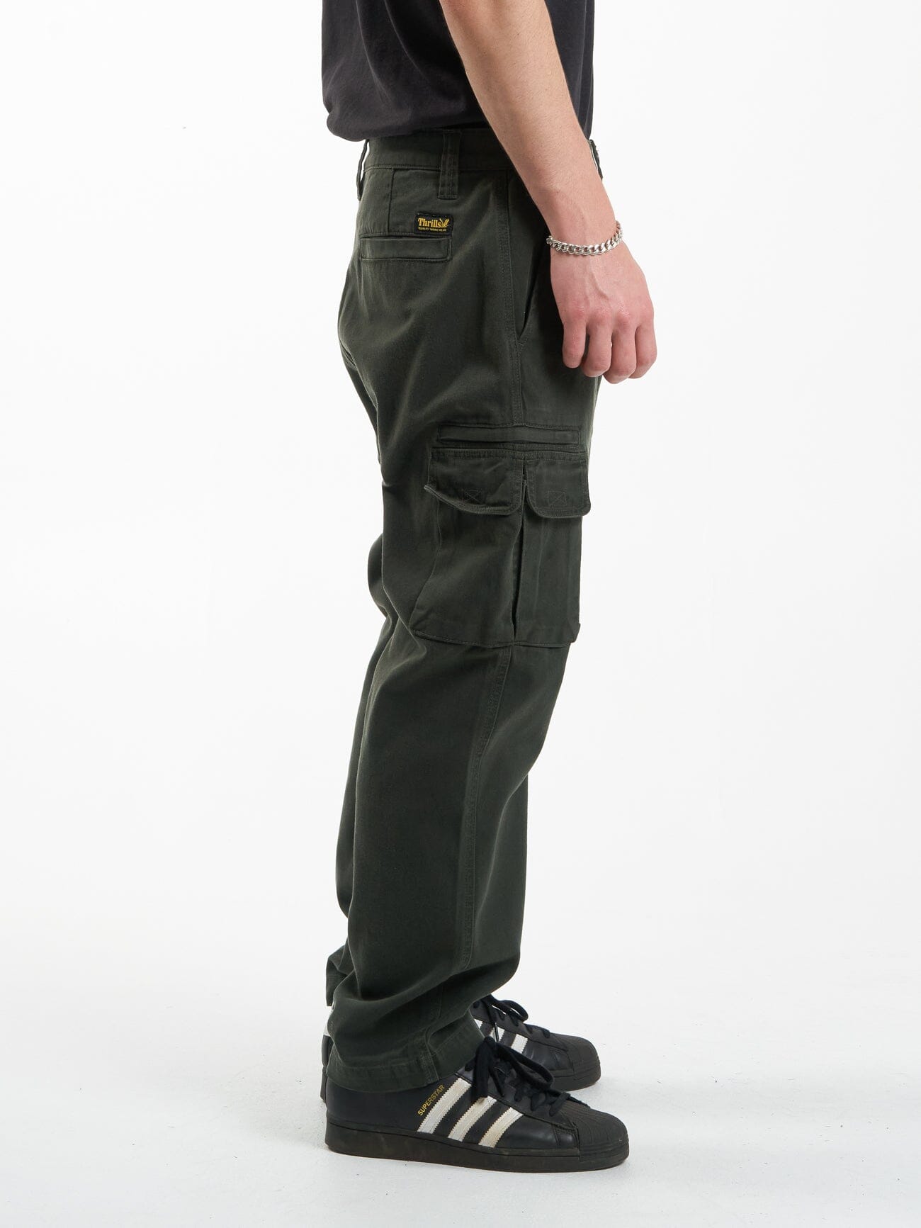 Slacker Union Cargo Pant - Oil Green