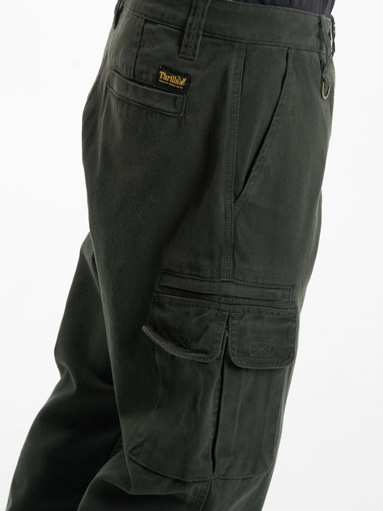 Slacker Union Cargo Pant - Oil Green