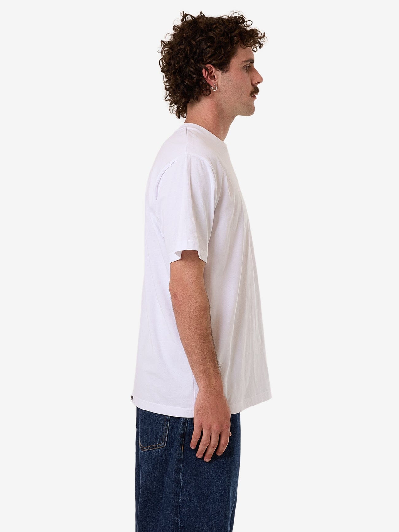 Deluxe Merch Fit Tee - White XS