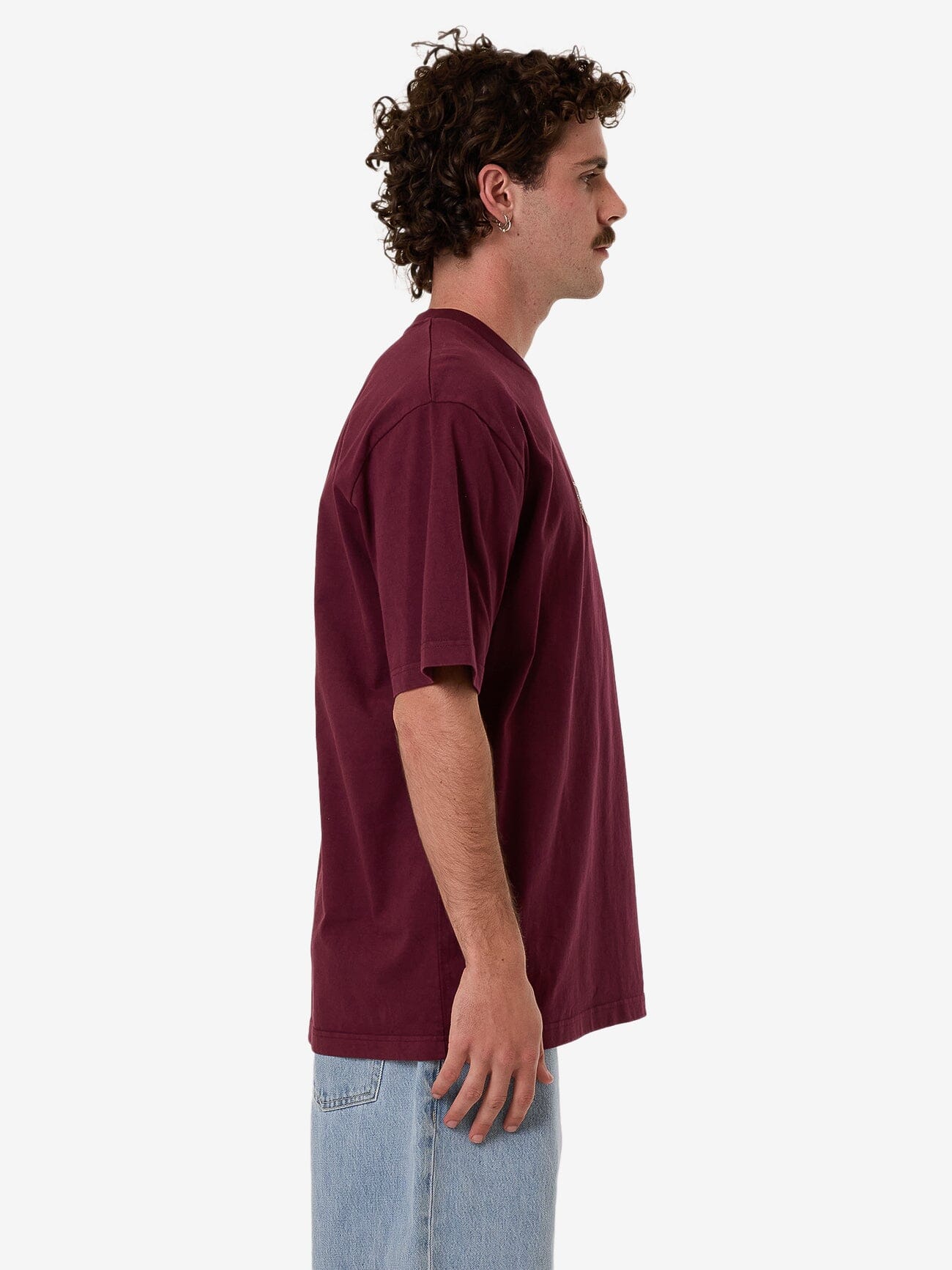 Behind It All Oversize Fit Tee - Wine Tasting XS