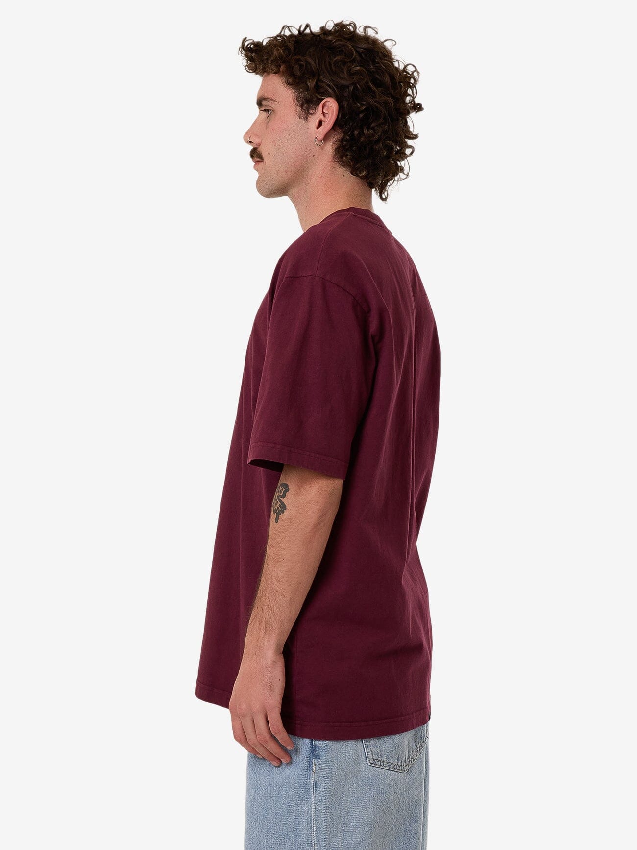 Behind It All Oversize Fit Tee - Wine Tasting XS