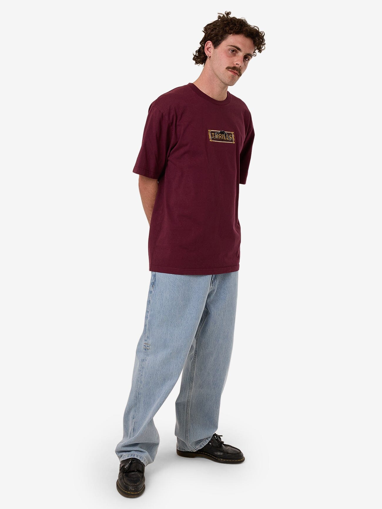 Behind It All Oversize Fit Tee - Wine Tasting XS