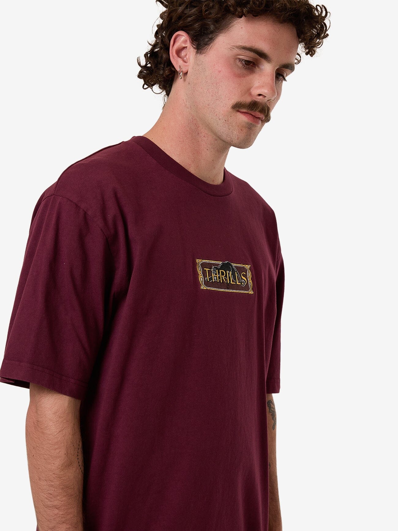 Behind It All Oversize Fit Tee - Wine Tasting XS