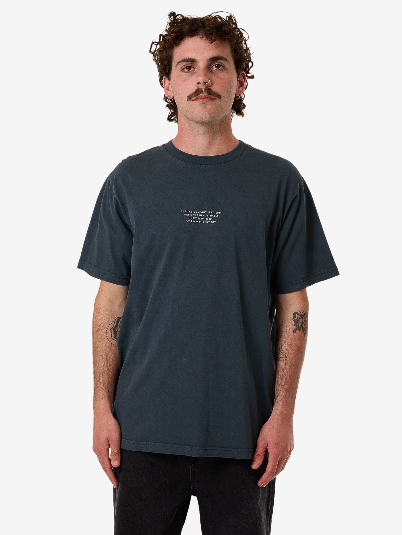 New Issue Merch Fit Tee - Petrol XS